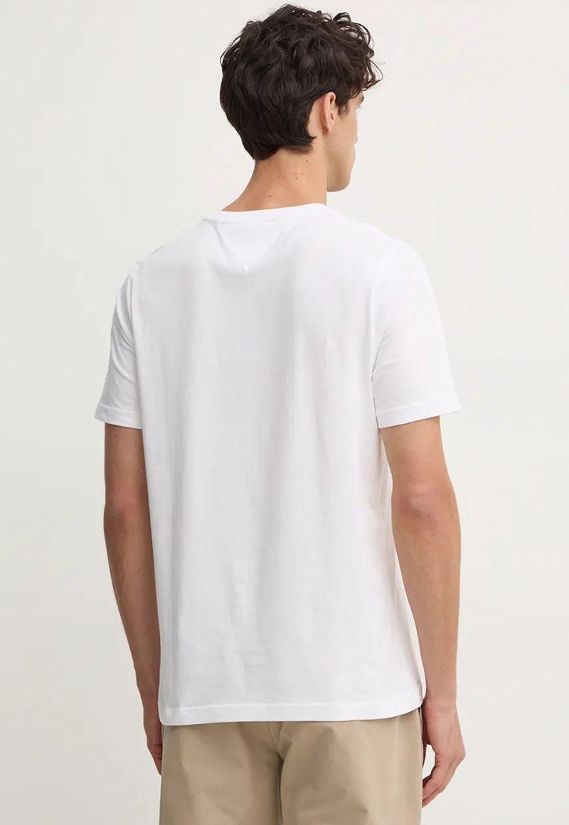 Polera Con Logo Circular Blanco Tommy Hilfiger-2