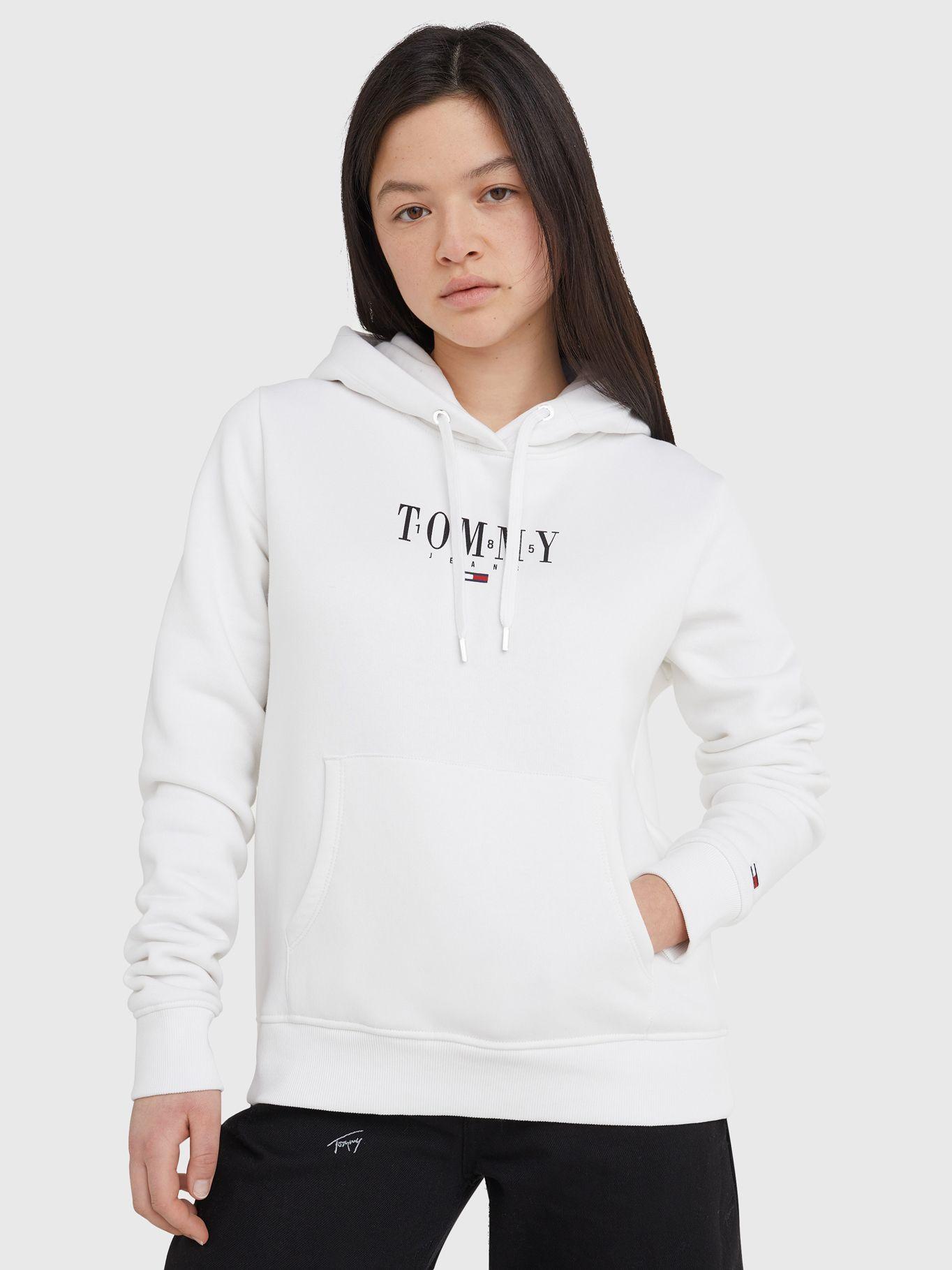 Polerón Essential Hoodie Blanco Tommy Jeans JN2-3