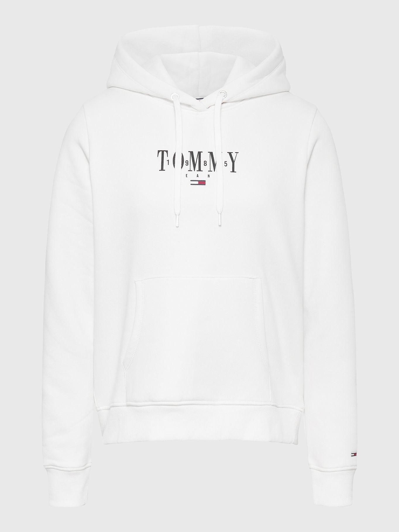 Polerón Essential Hoodie Blanco Tommy Jeans JN2-4