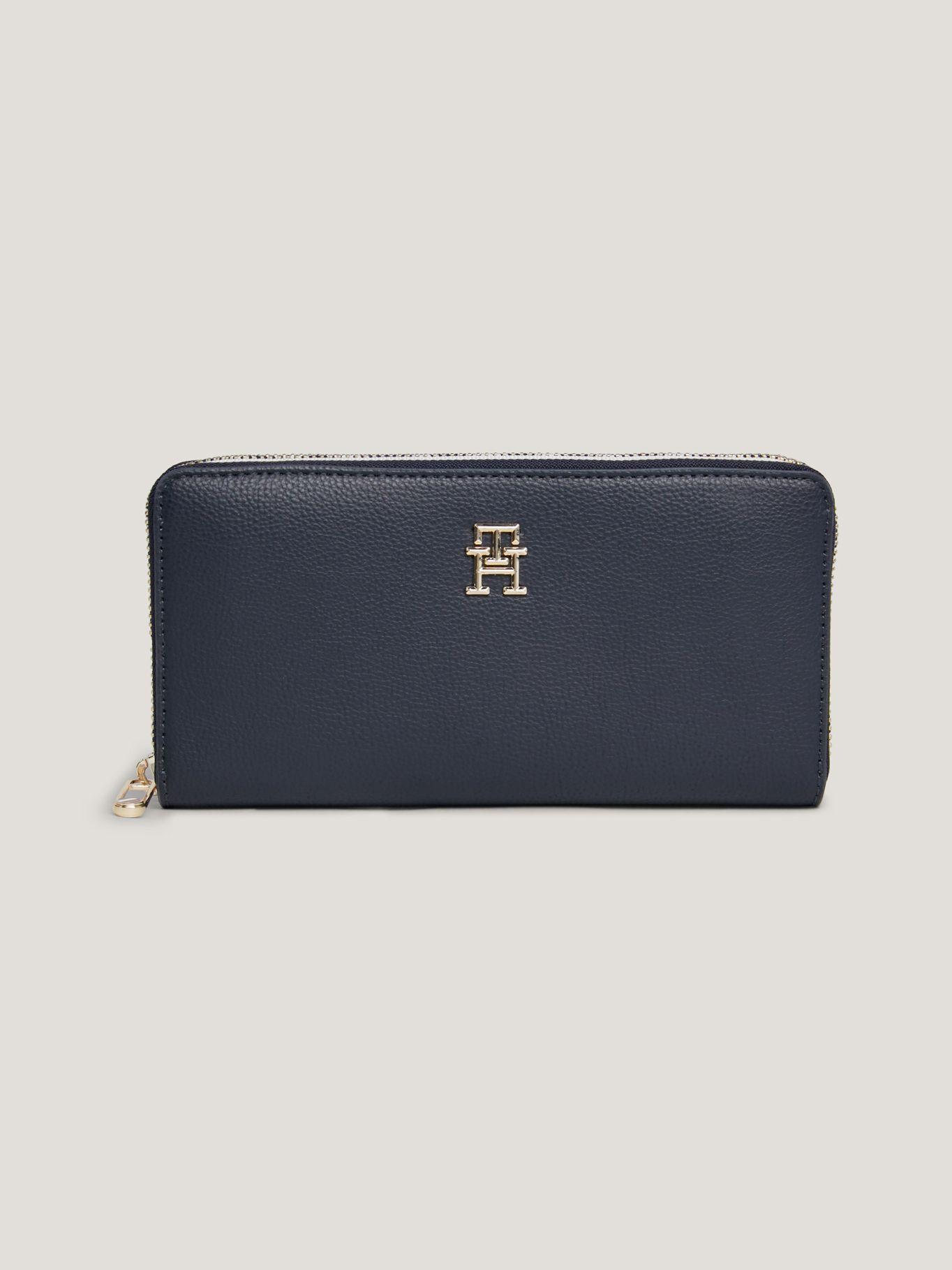 Billetera Essential C Cierre Azul Tommy Hilfiger-0