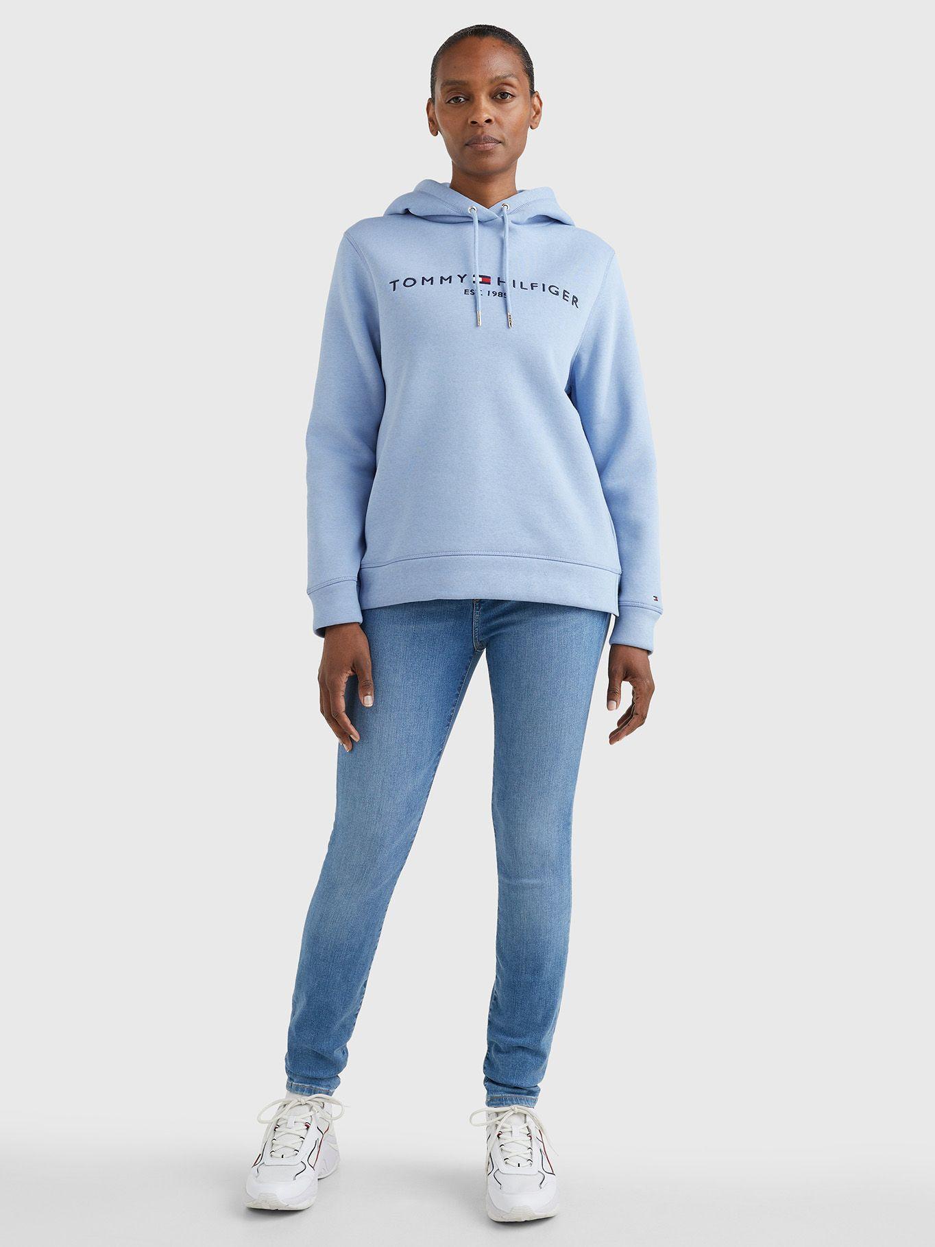 Polerón Hoodie Essential Celeste Tommy Hilfiger-2