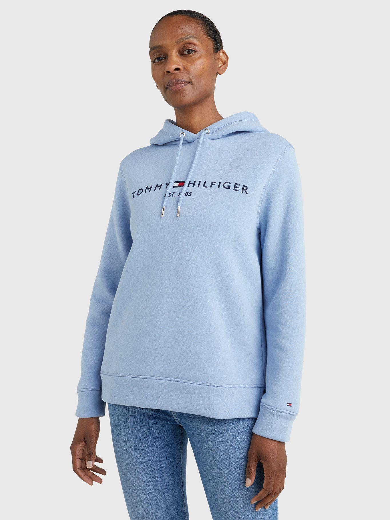 Polerón Hoodie Essential Celeste Tommy Hilfiger-1