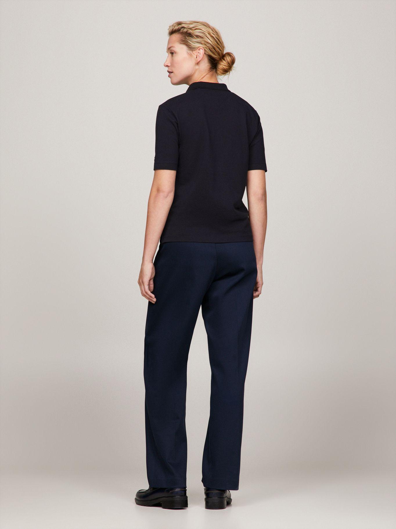 POLO REGULAR FIT LOGO CREST BORDADO AZUL TOMMY HILFIGER-2