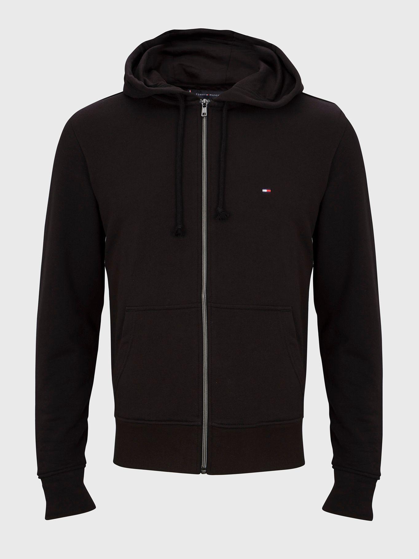 Polerón Hoodie Im Core Con Cierre Negro Tommy Hilfiger-0