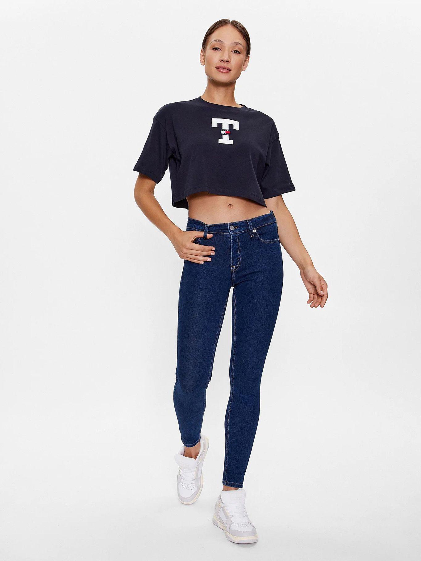 Jeans Nora Corte Skinny Talle Medio Azul Tommy Jeans-1