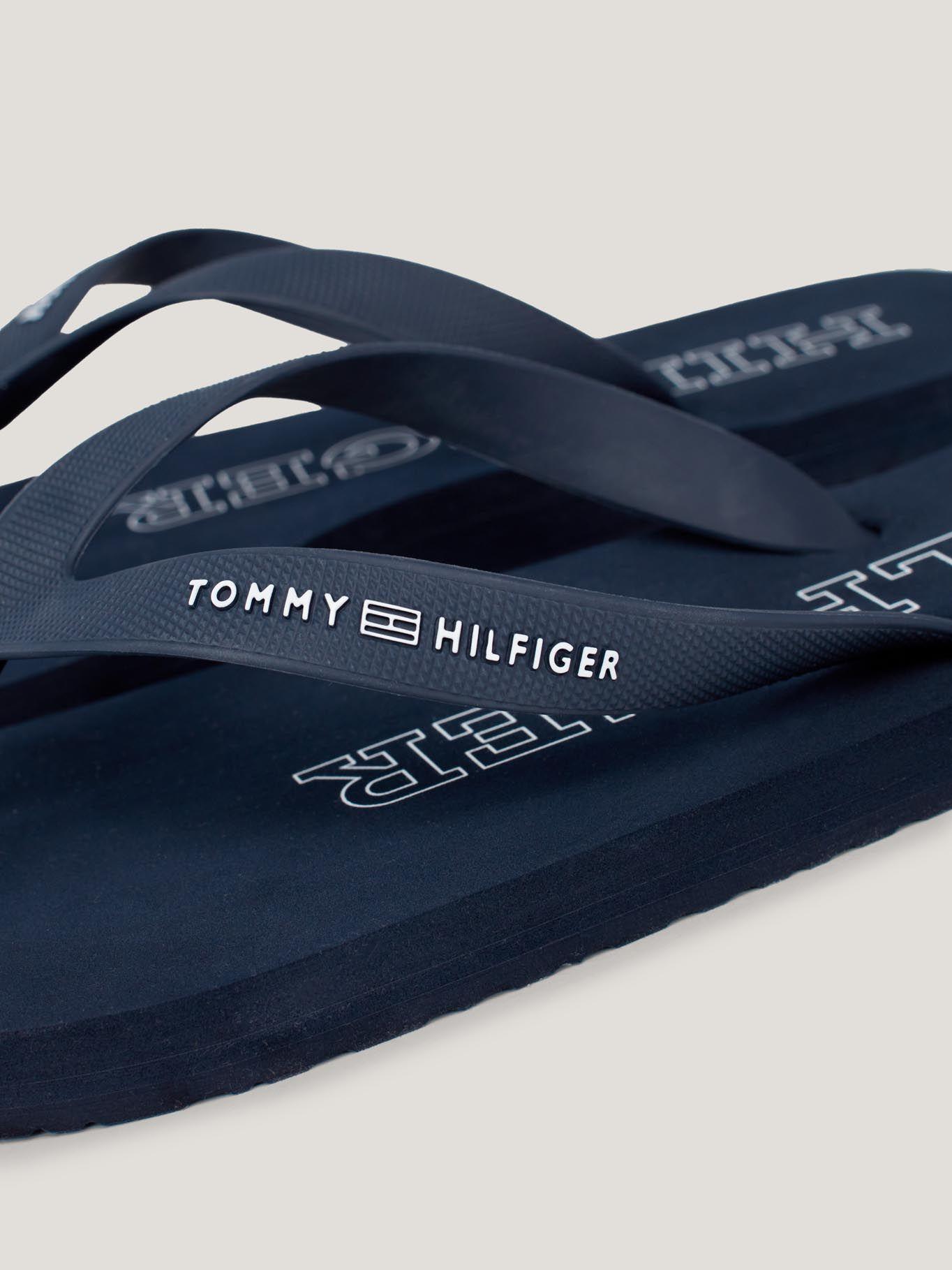 Sandalia Playeras Con Logo Azul Tommy Hilfiger-4
