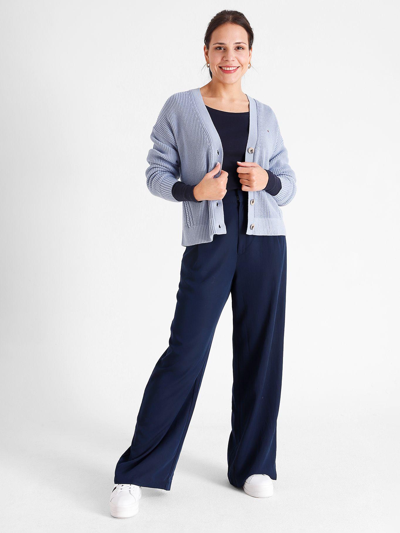 Polera Clasica C-Neck Azul Tommy Hilfiger-2