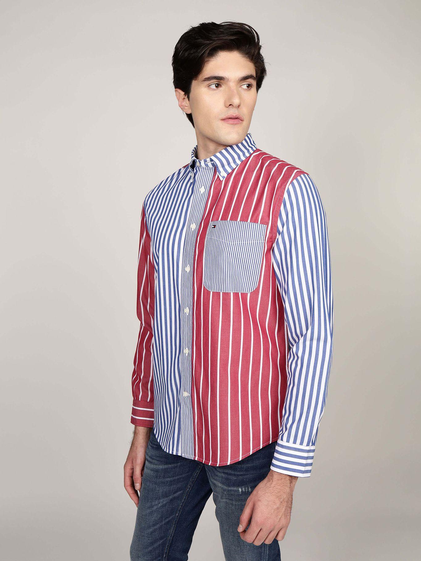 Camisa Flex Poplin Regular Multicolor Tommy Hilfiger-0