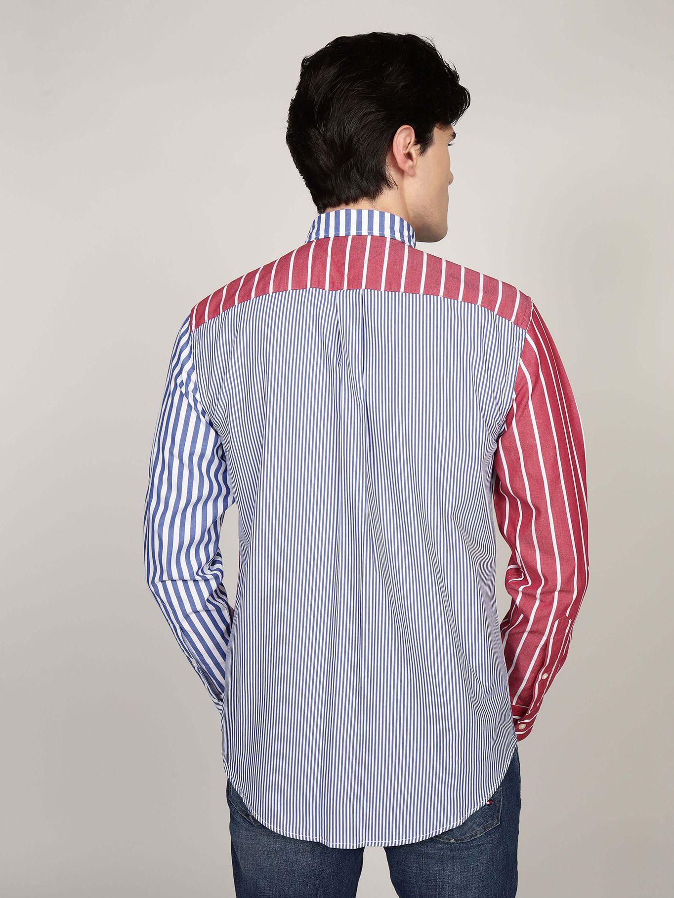 Camisa Flex Poplin Regular Multicolor Tommy Hilfiger-1