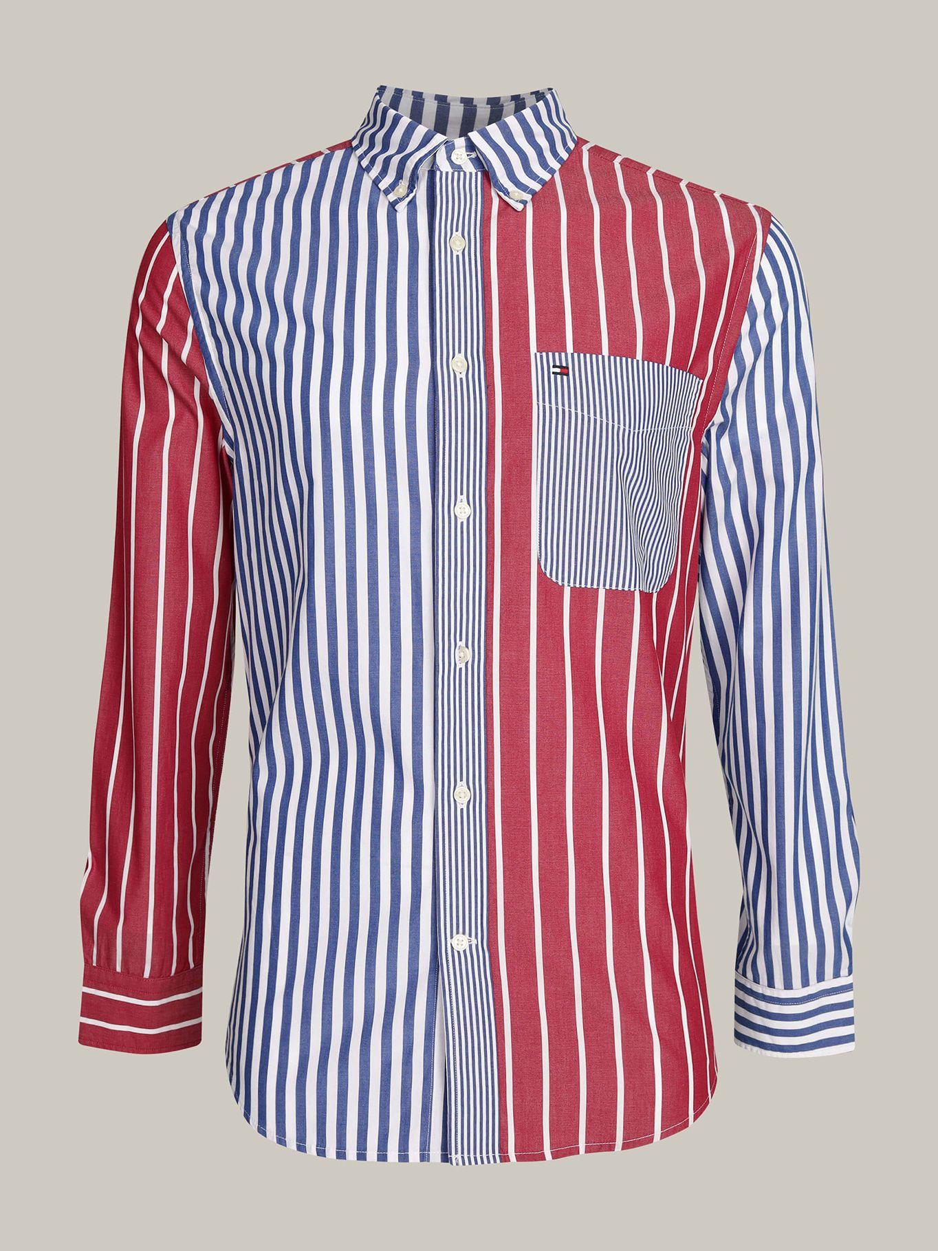 Camisa Flex Poplin Regular Multicolor Tommy Hilfiger-3