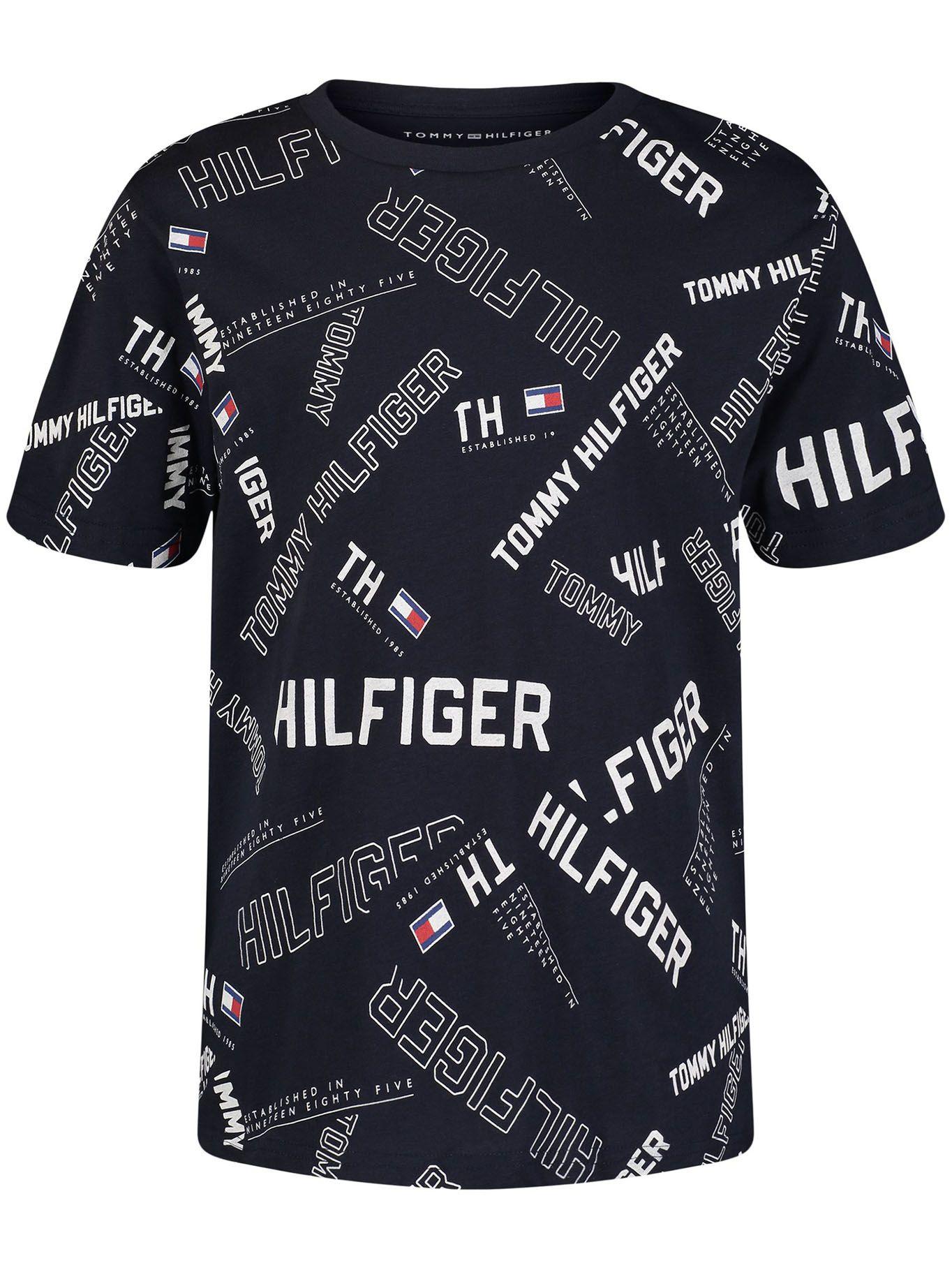 Polera Multi Logos Azul Tommy Hilfiger-0