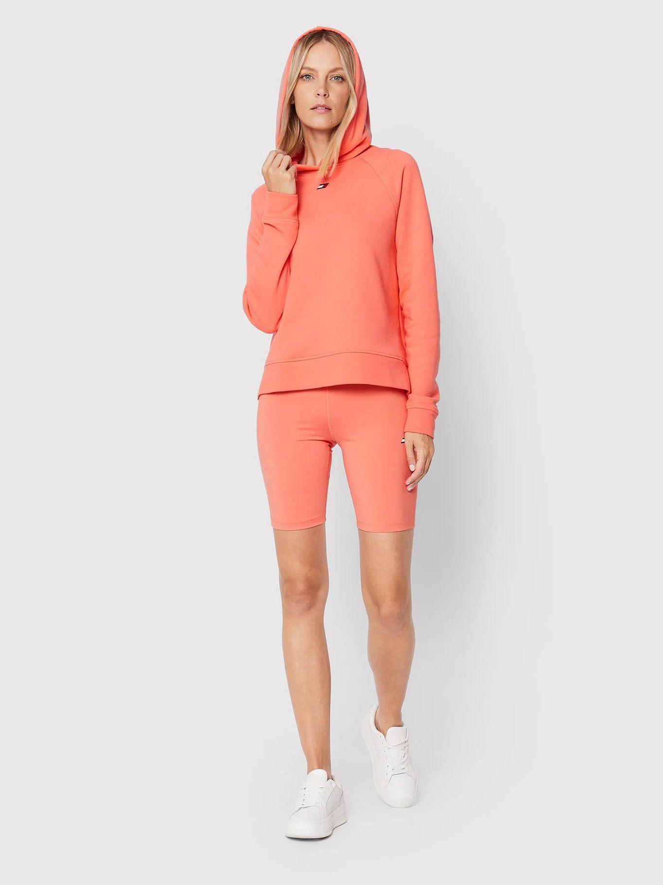 Polerón Sports Hoodie Con Logo Coral Tommy Hilfiger-1