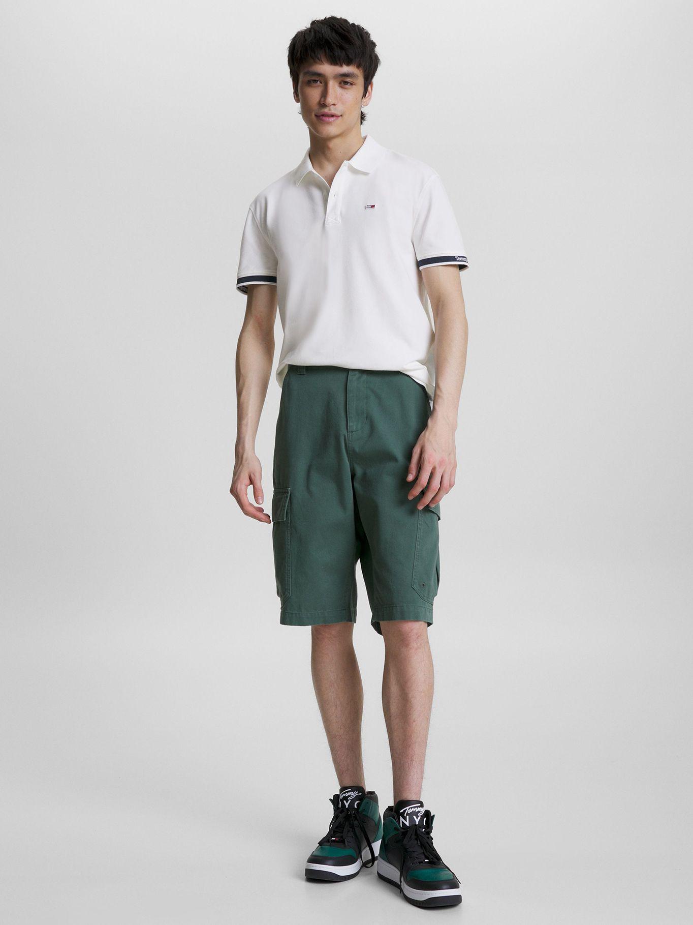Polo Classic Essential Con Logo Blanco Tommy Hilfiger-1