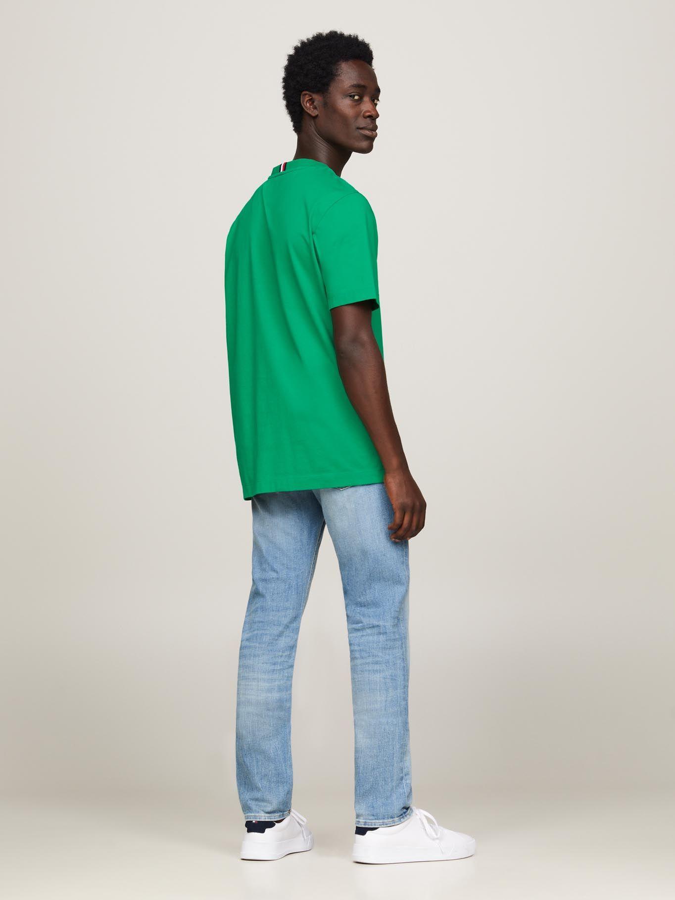 Polera Logo Monogram Regular Fit Verde Tommy Hilfiger-2