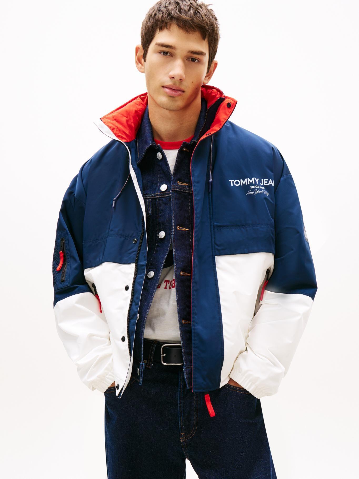 Cortavientos Oversize Color Block-0