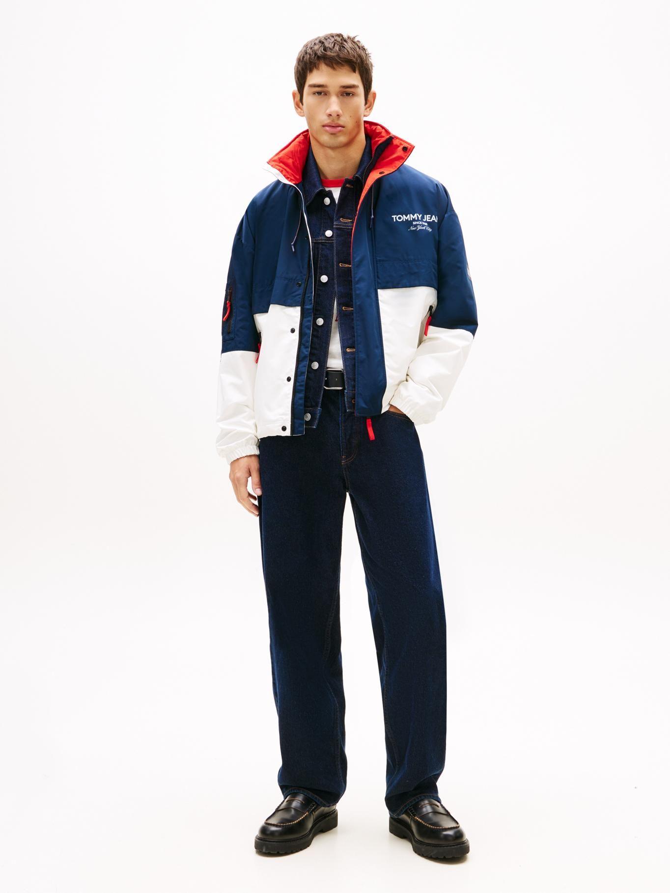 Cortavientos Oversize Color Block-1