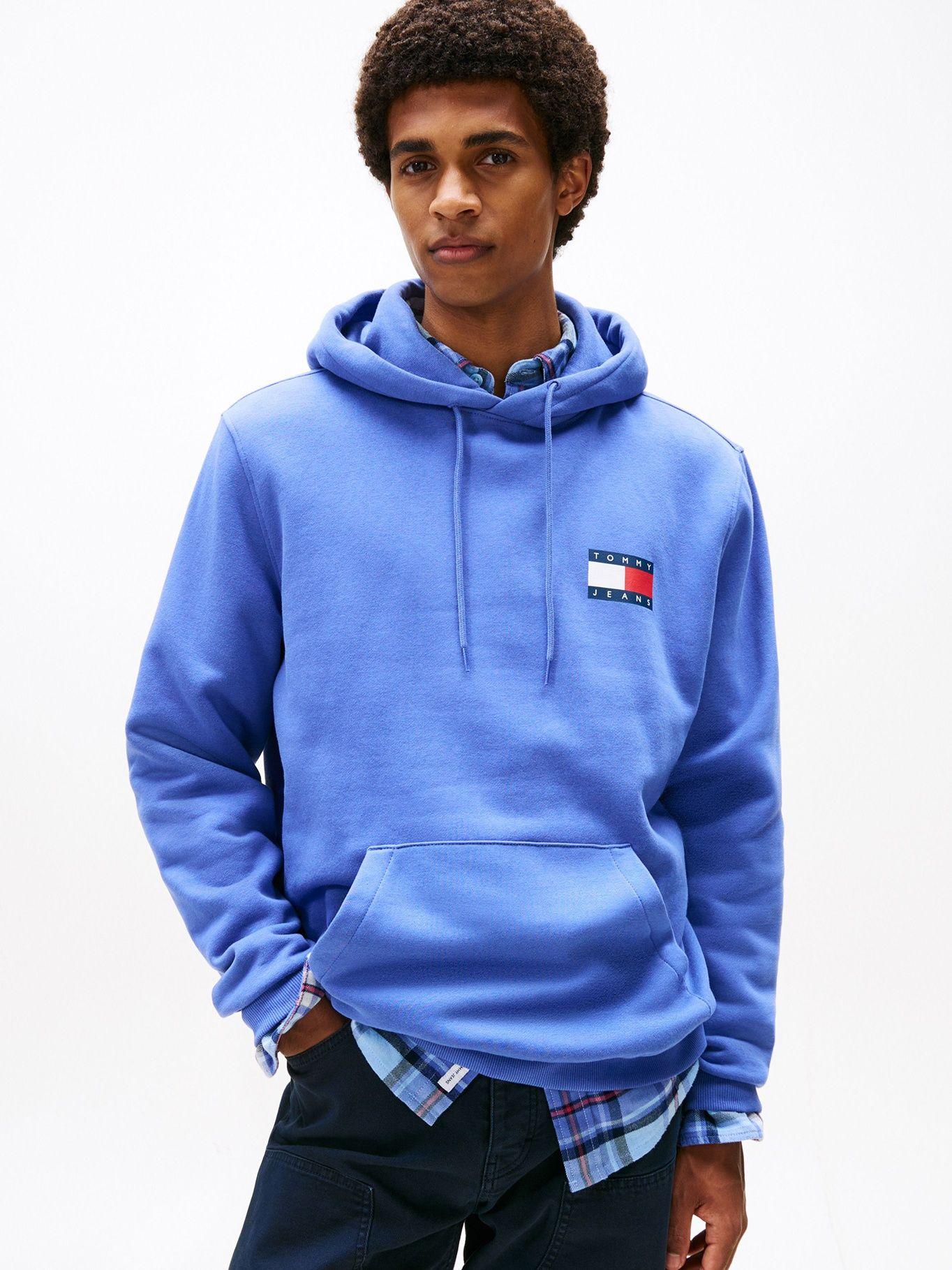 Polerón Hoodie Essential Con Logo Azul Tommy Jeans-0