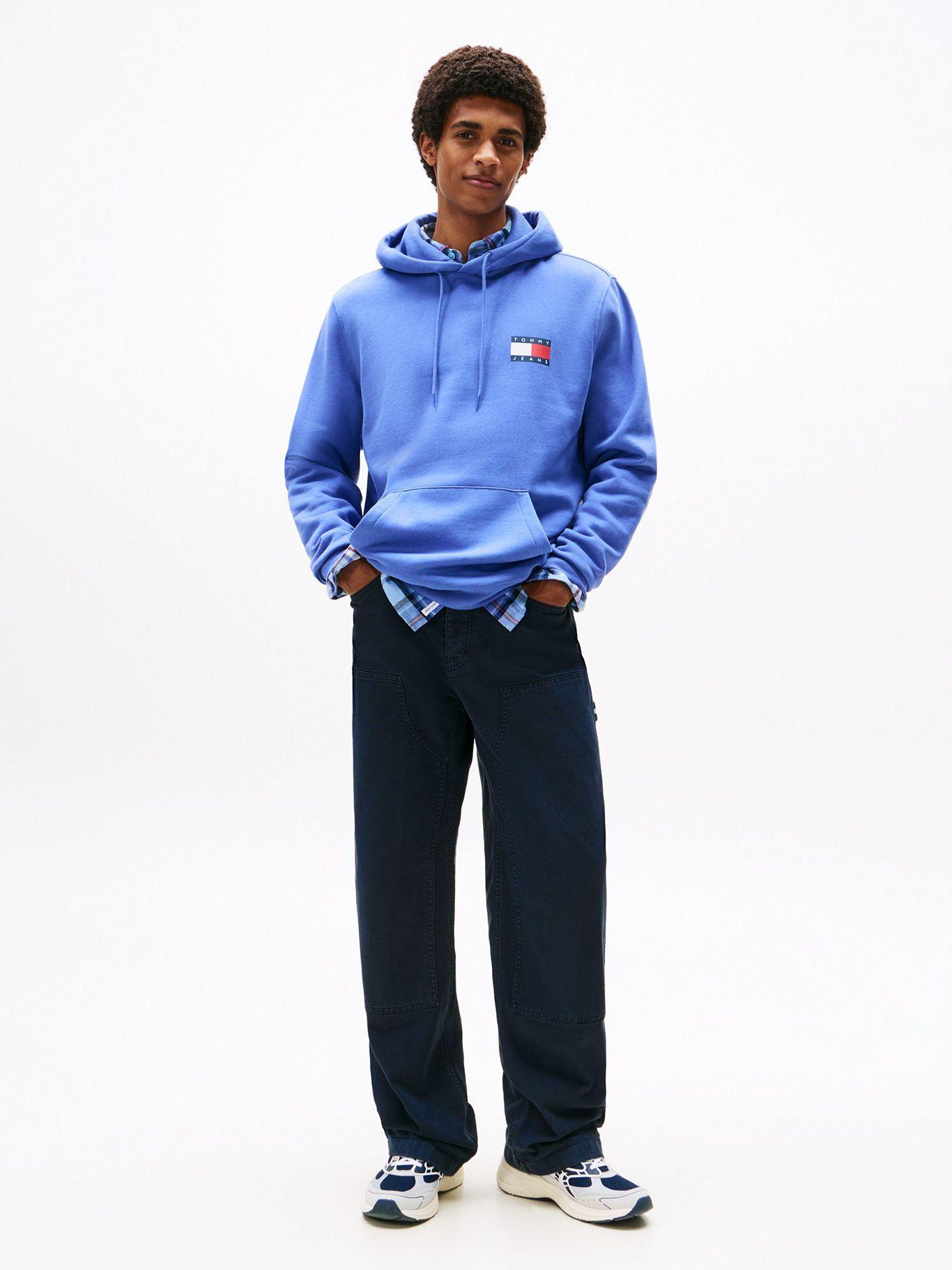 Polerón Hoodie Essential Con Logo Azul Tommy Jeans-1