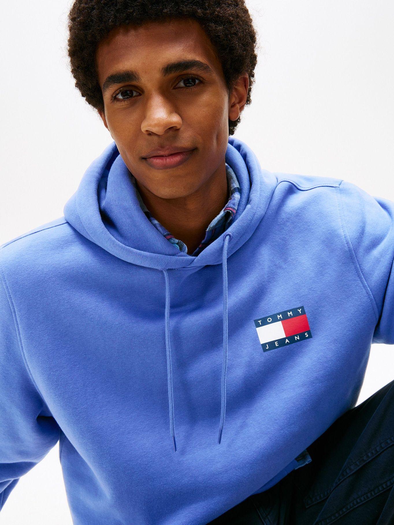 Polerón Hoodie Essential Con Logo Azul Tommy Jeans-3