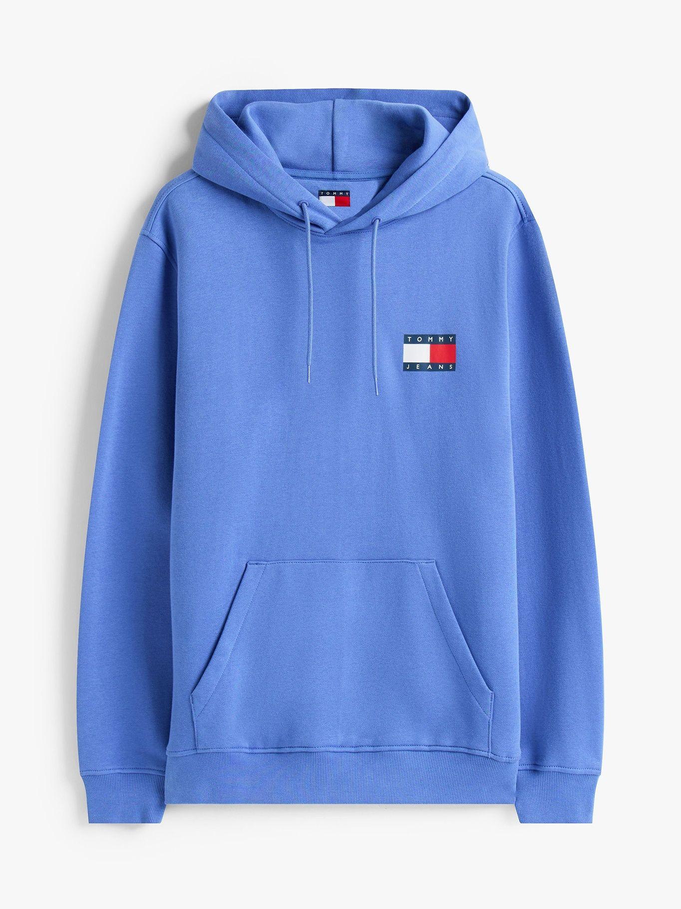 Polerón Hoodie Essential Con Logo Azul Tommy Jeans-4