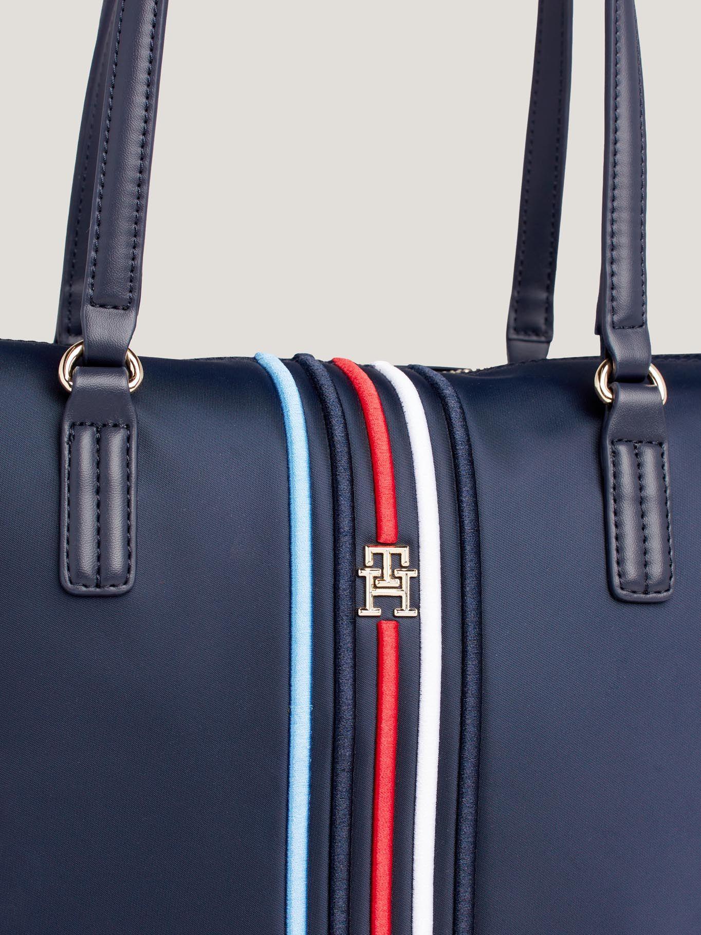 Tote Poppy Global Stripe Azul Tommy Hilfiger-2