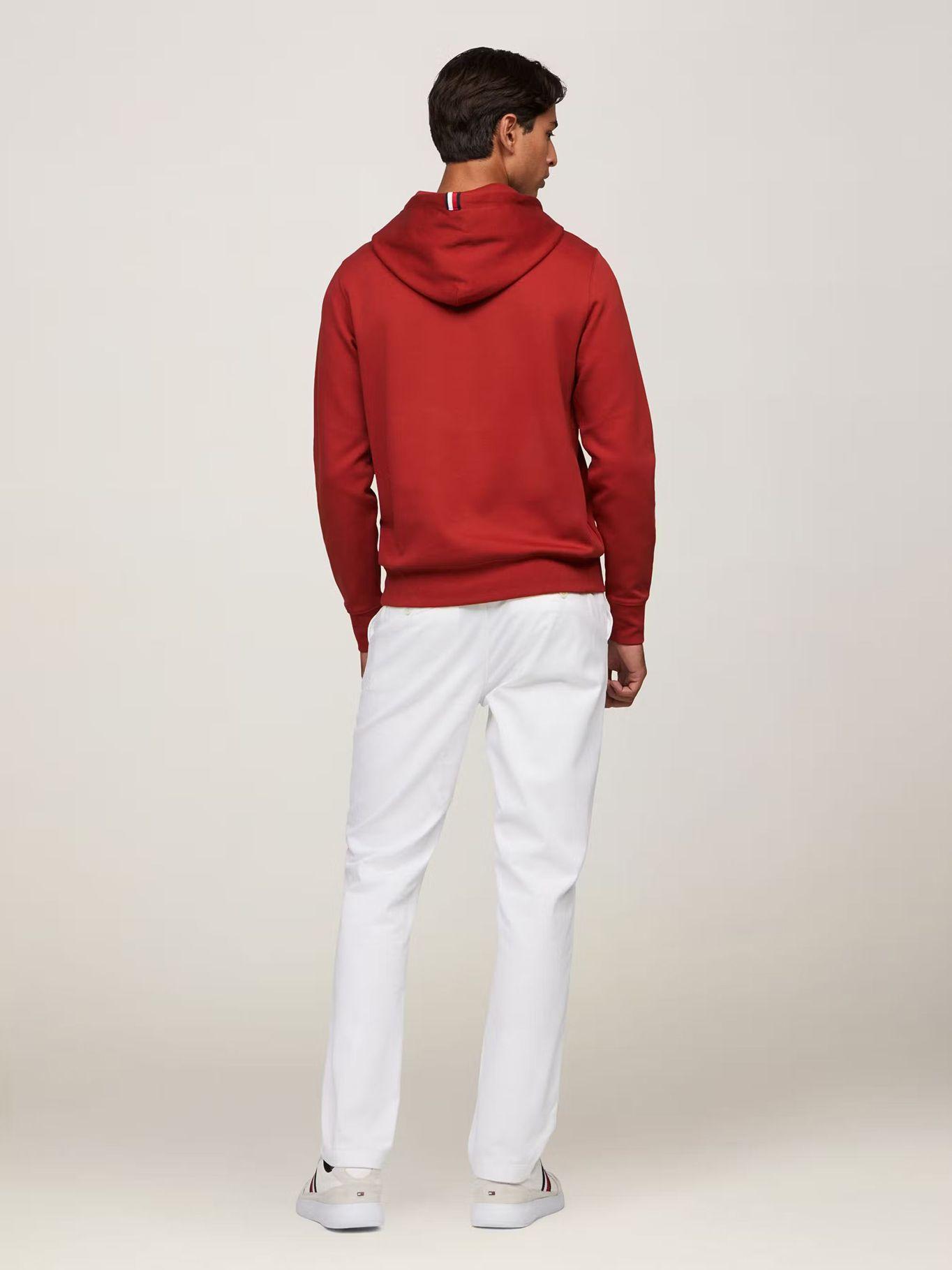Polerón Hoodie Logo Monogram Rojo Tommy Hilfiger-2