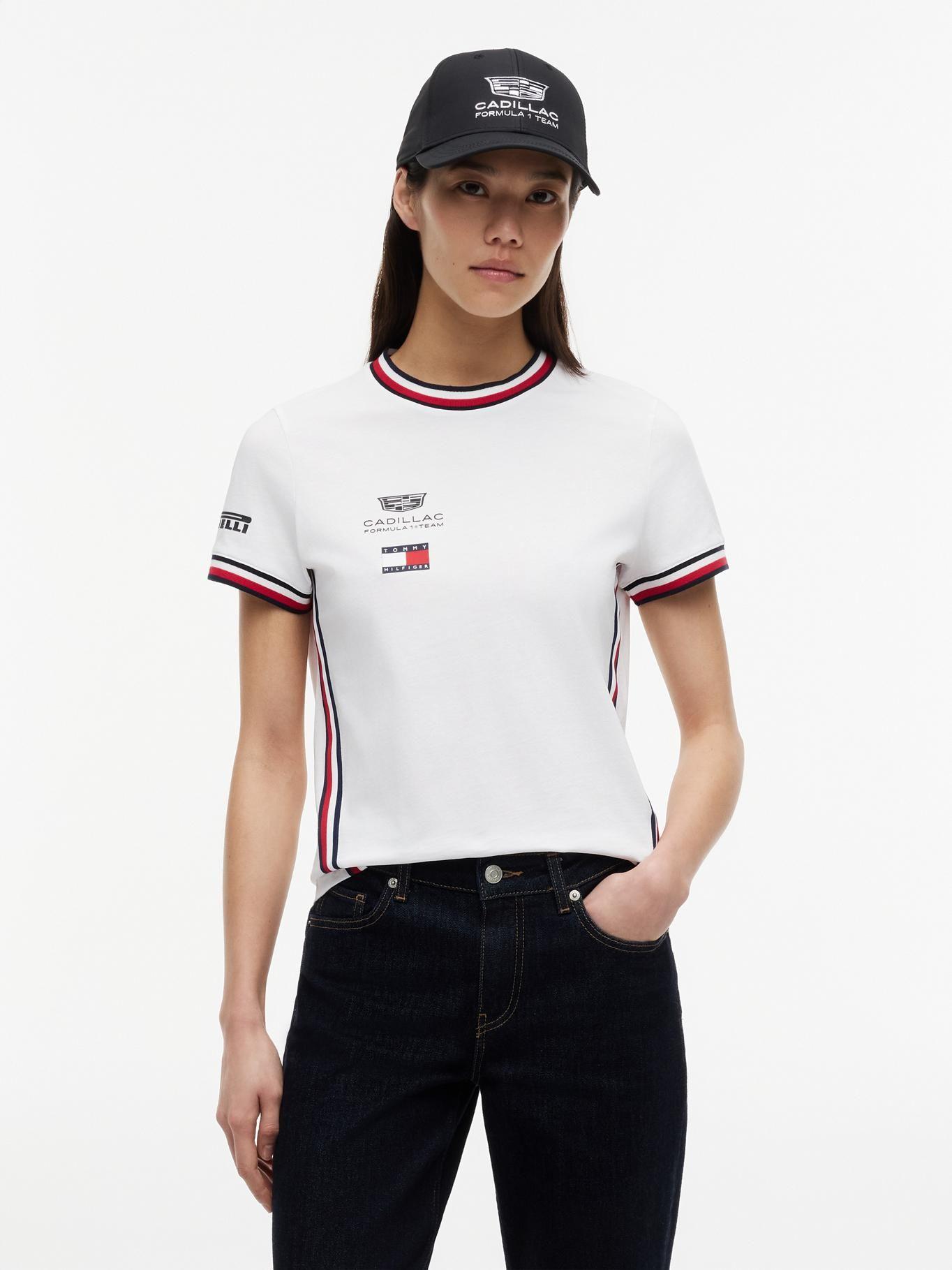 Polera TH x Cadillac Fórmula 1® Blanco Tommy Hilfiger-0