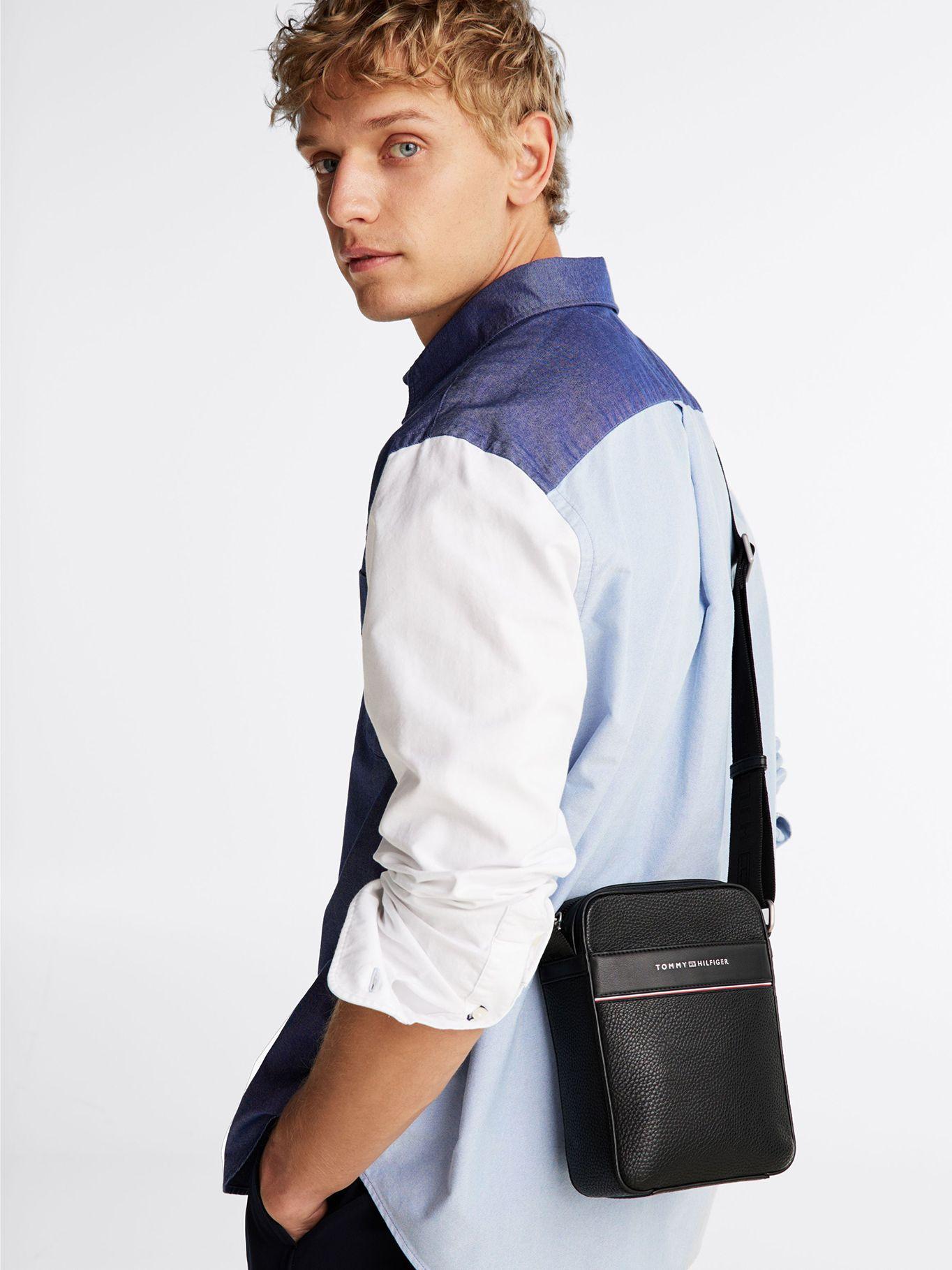 Bolso Reporter Business Corporate Negro Tommy Hilfiger-1