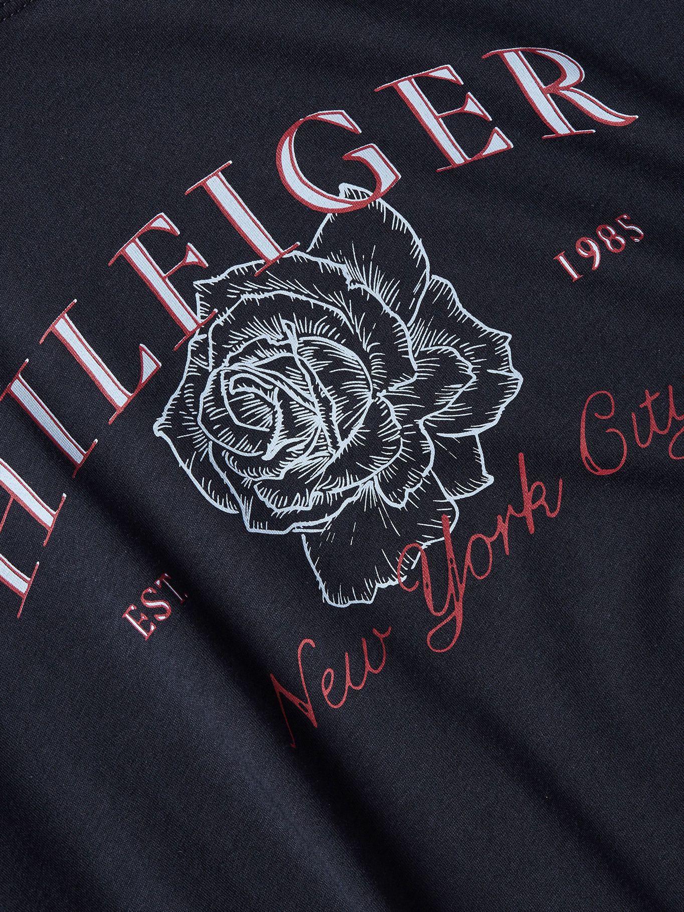 Polera Rose Print Regular Fit Azul Tommy Hilfiger-2