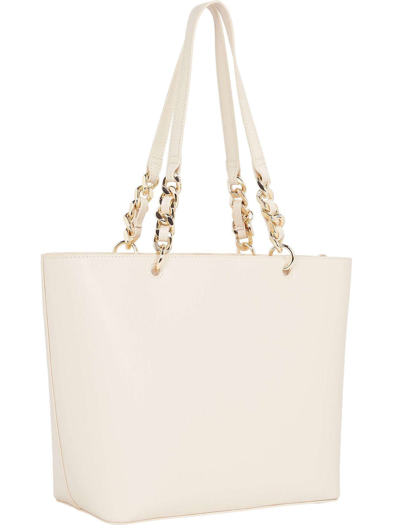 Bolso Tote Chic Con Logo Blanco Tommy Hilfiger-1