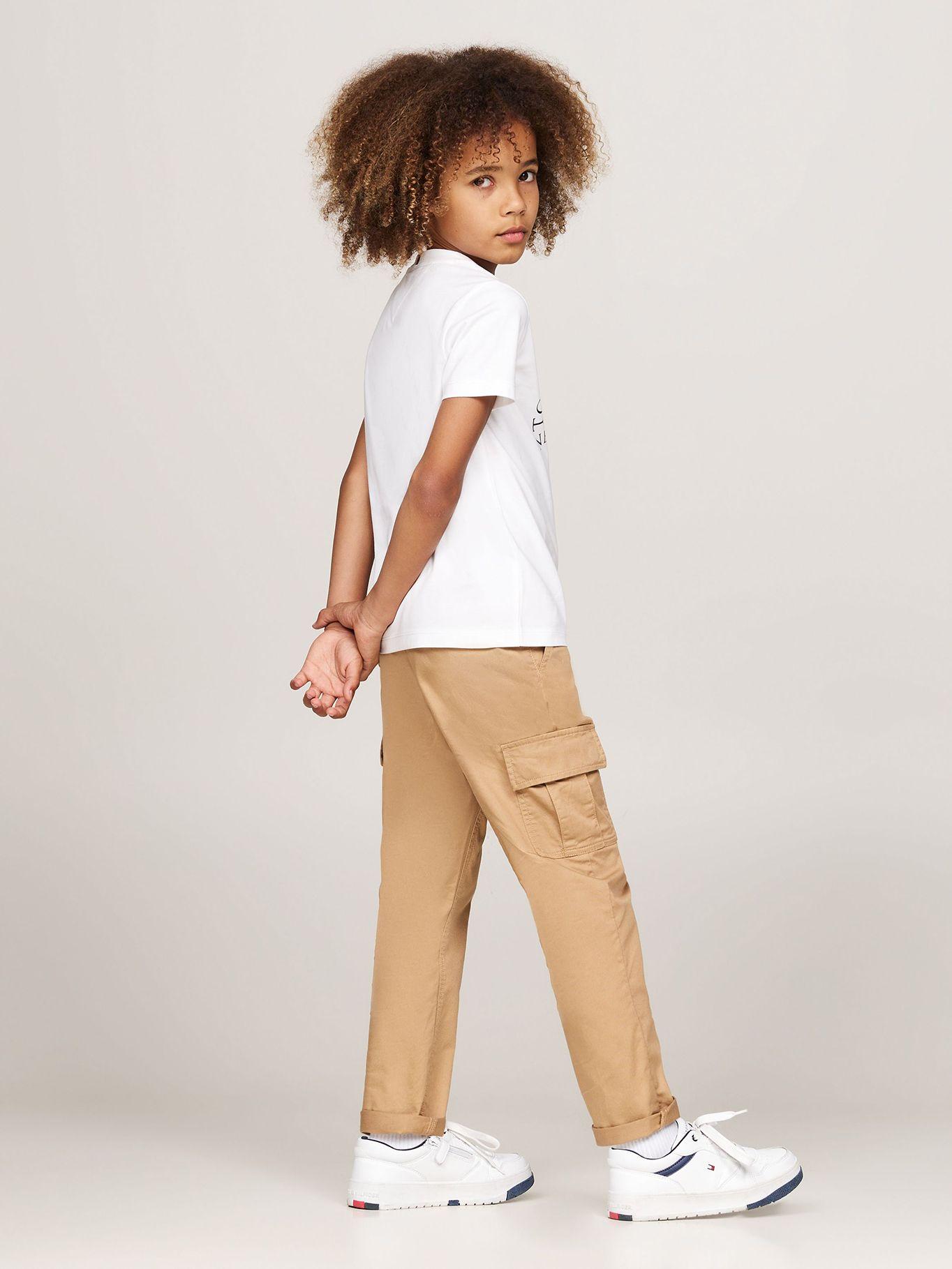 Polera De Niño Con Logo Náutico Blanco Tommy Hilfiger-2