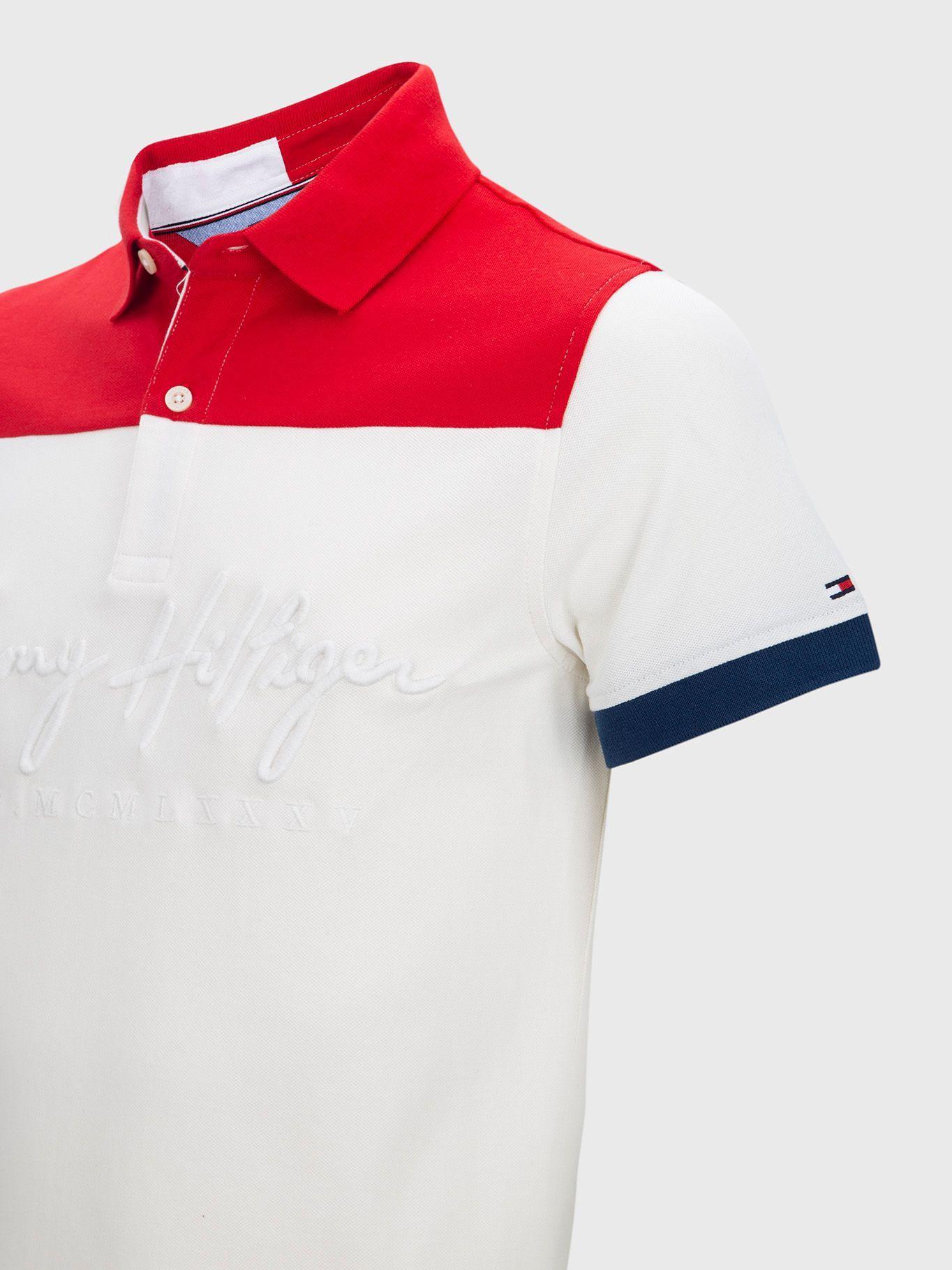 Polo De Algodón Slim Fit Blanco Tommy Hilfiger-2