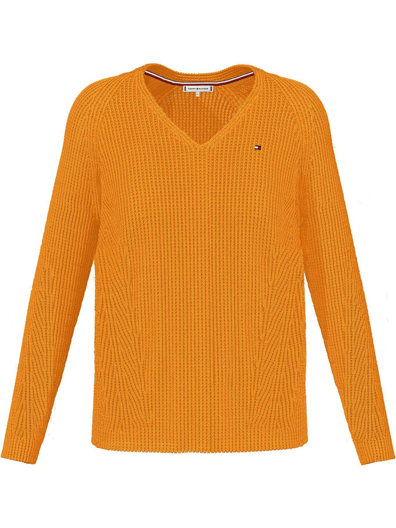Sweater Hayana V-Neck Amarillo Tommy Hilfiger-0