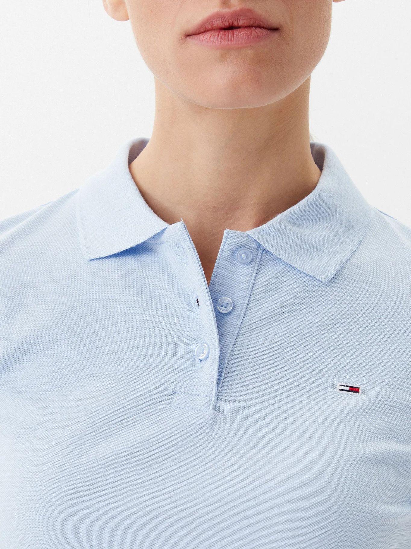 Polo Essential Slim Fit Celeste Tommy Jeans-3