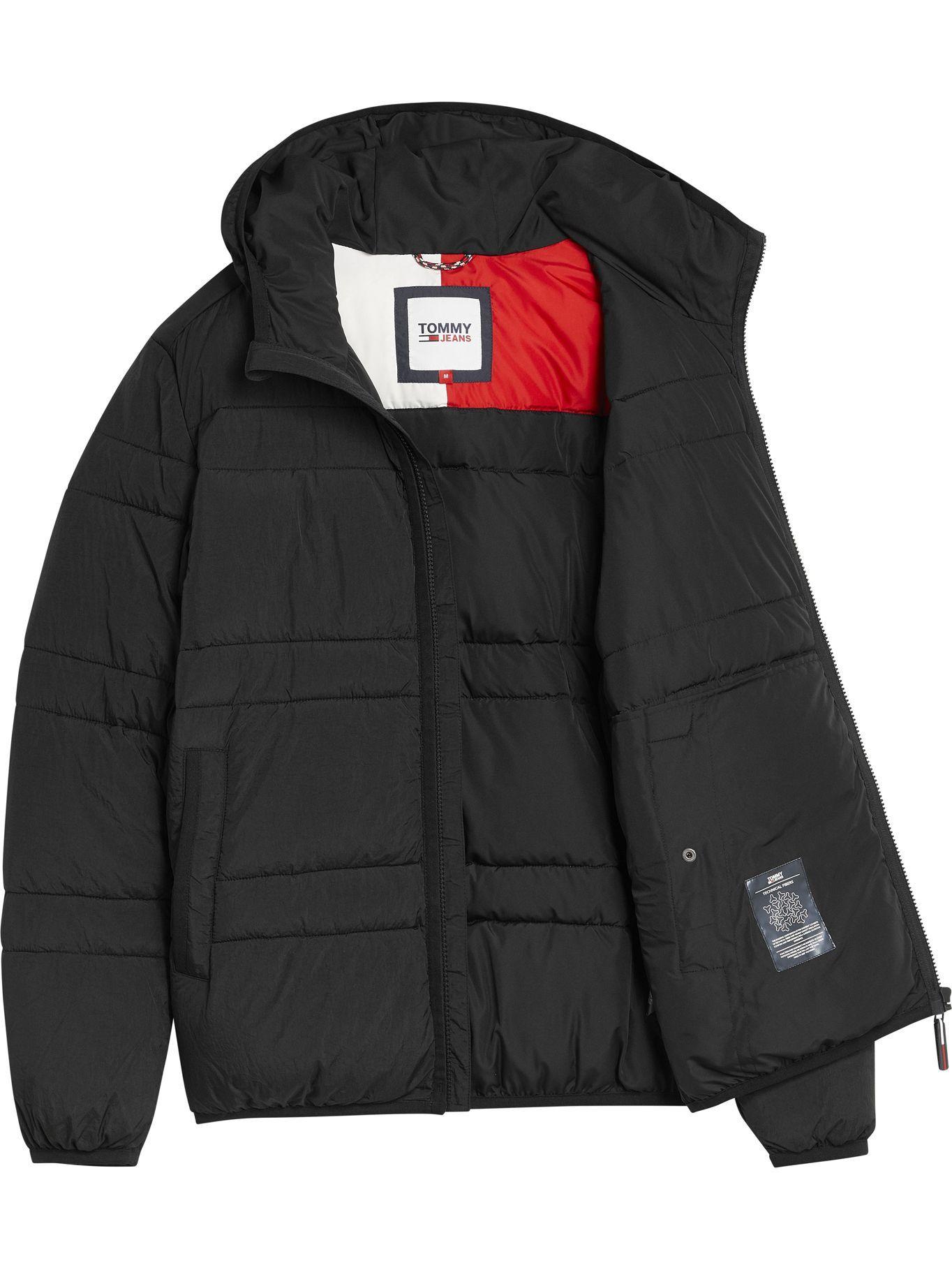Chaqueta Acolchada Negro Tommy Jeans F2-2