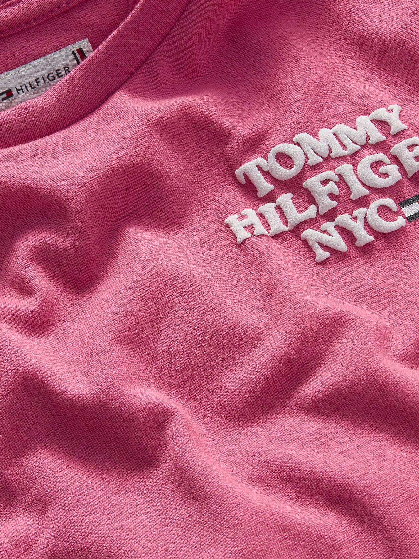 Polera Con Logo Y Print Nyc  Rosado Tommy Hilfiger-2
