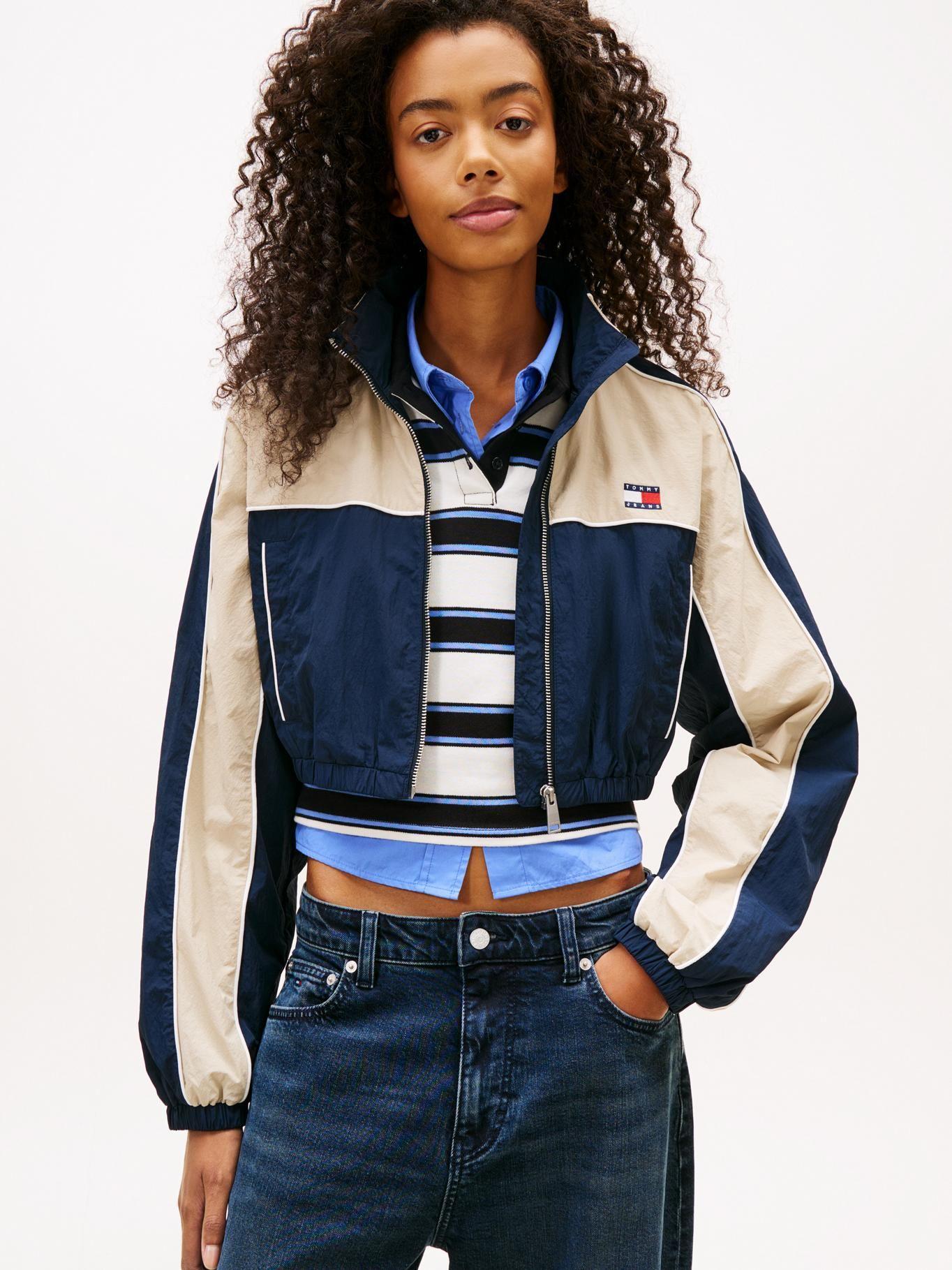 Chaqueta Colorblock Con Logo Tommy Jeans Azul-0