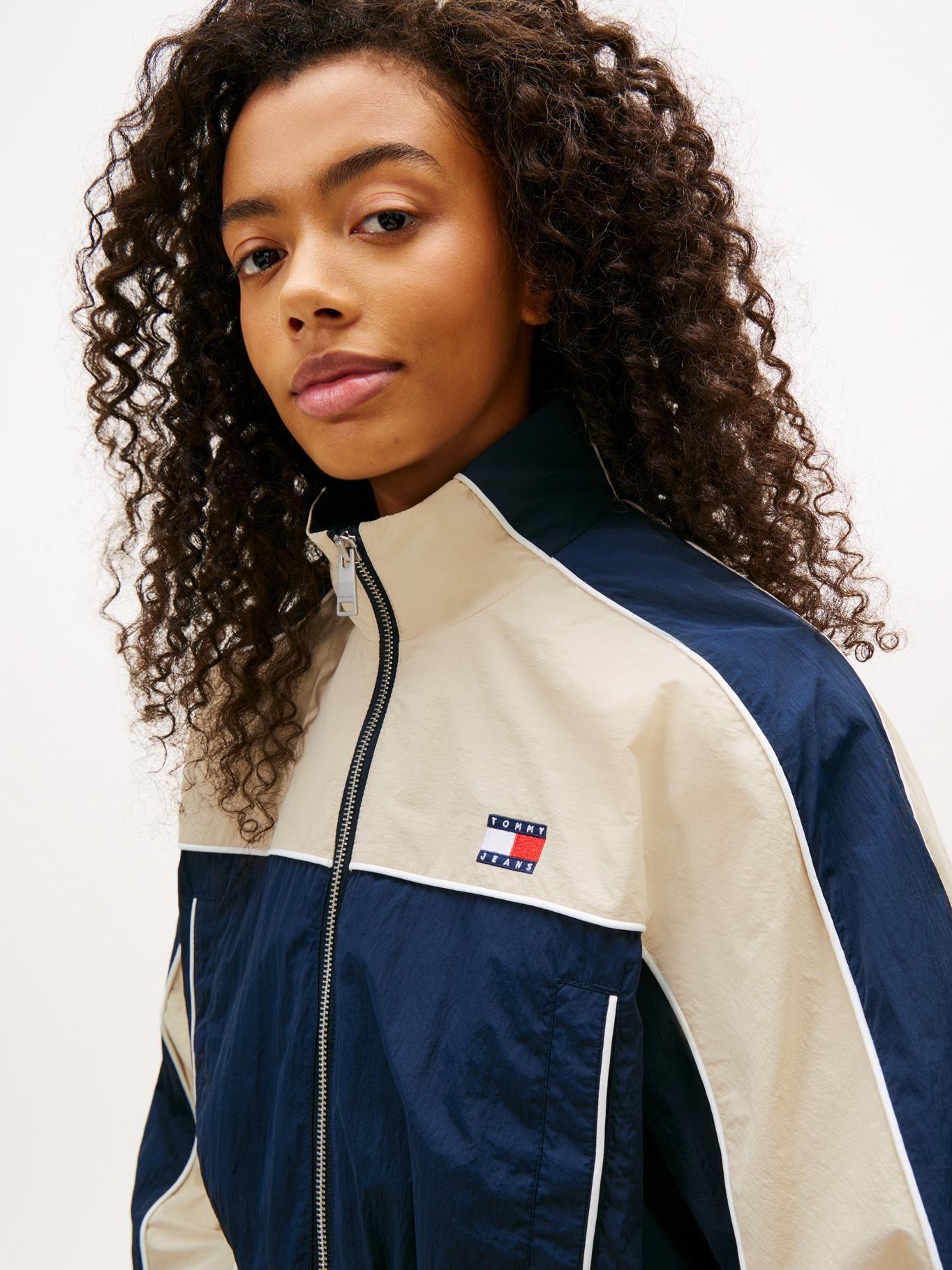 Chaqueta Colorblock Con Logo Tommy Jeans Azul-3