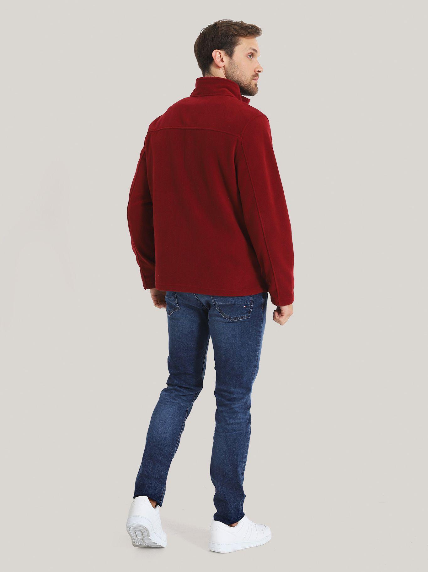 Polerón Essential Polar Burdeo Tommy Hilfiger-2