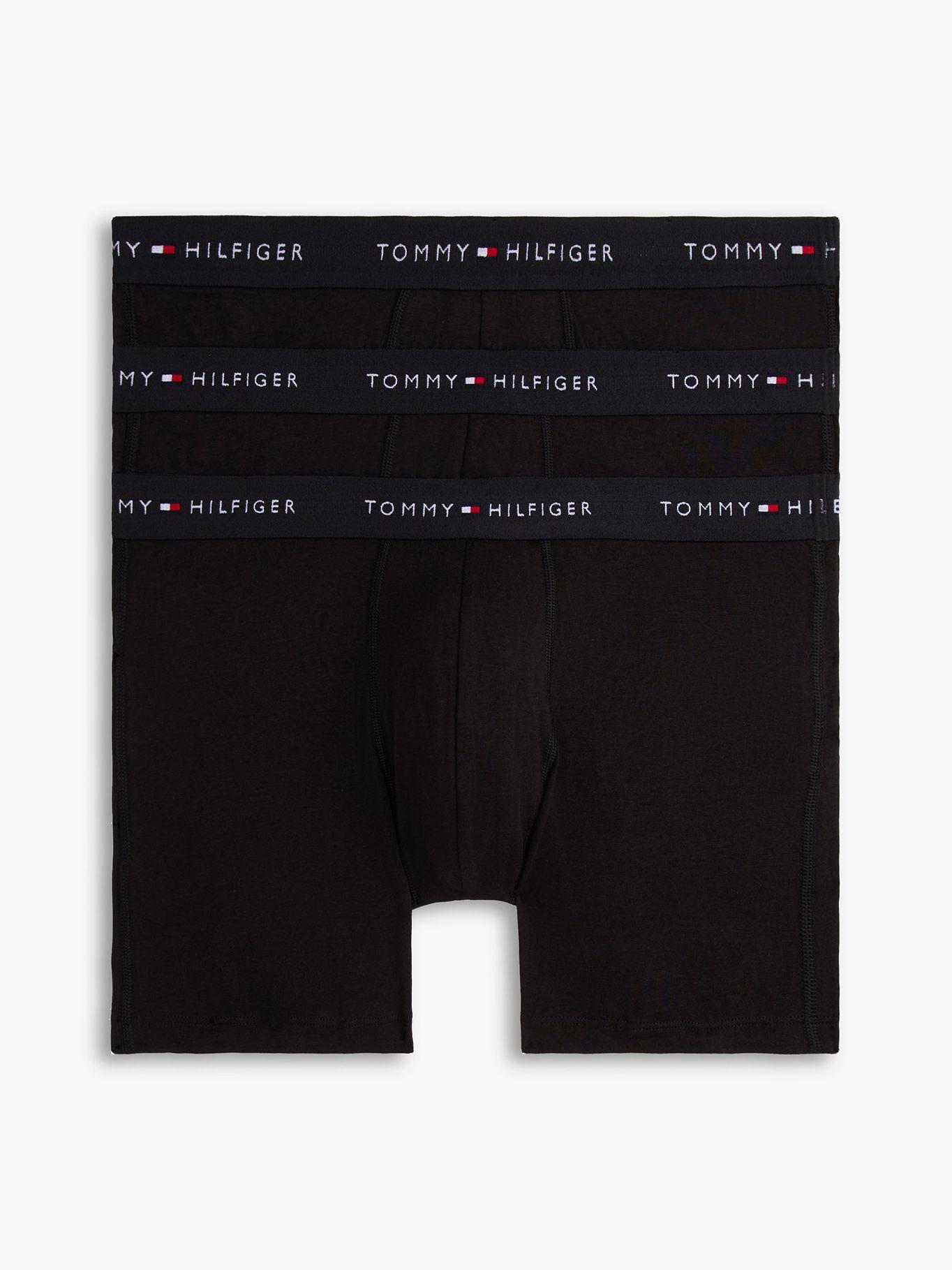 Pack 3 Bóxer Essential Negro Tommy Hilfiger 0WE-0