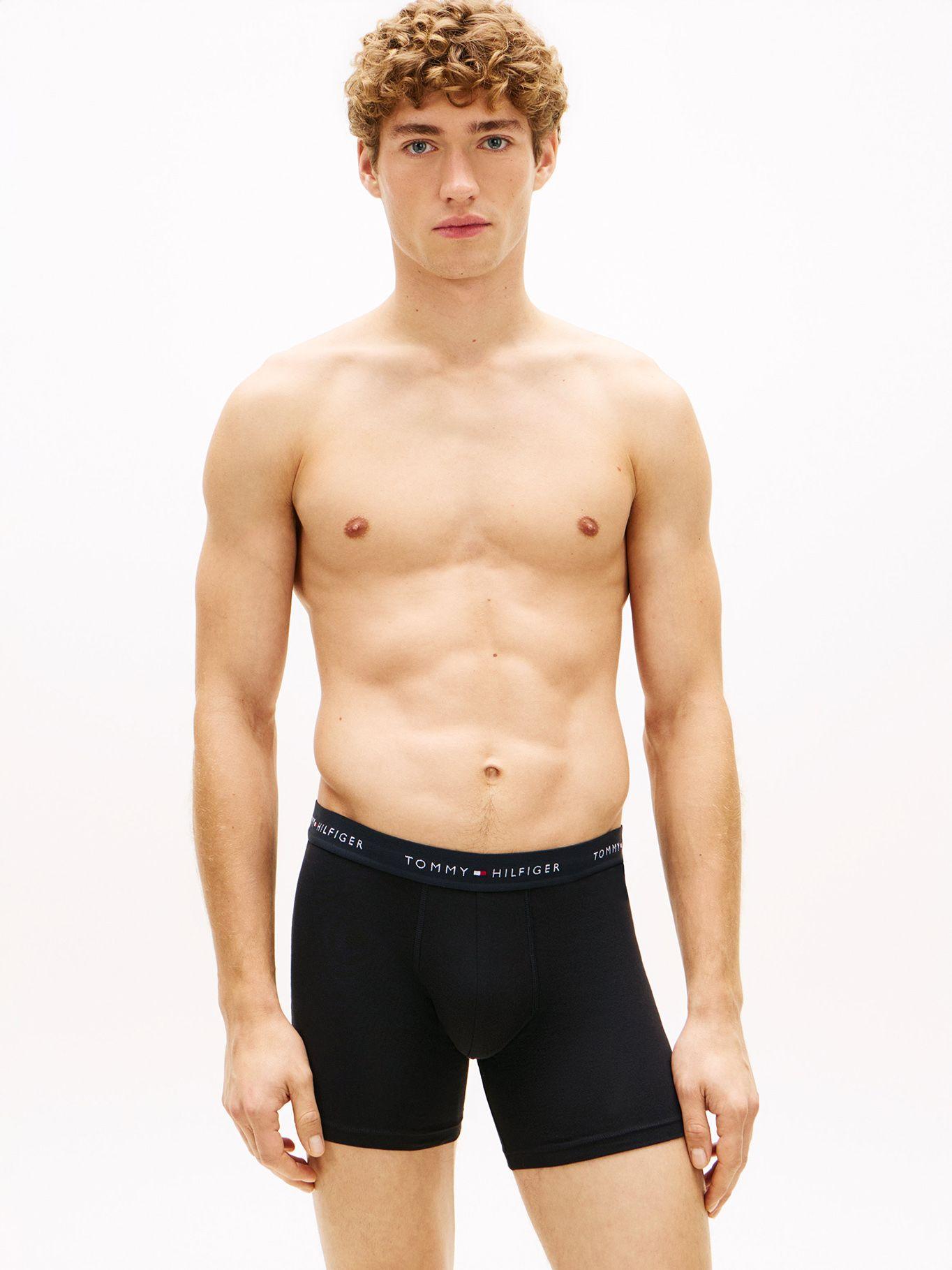 Pack 3 Bóxer Essential Negro Tommy Hilfiger 0WE-1