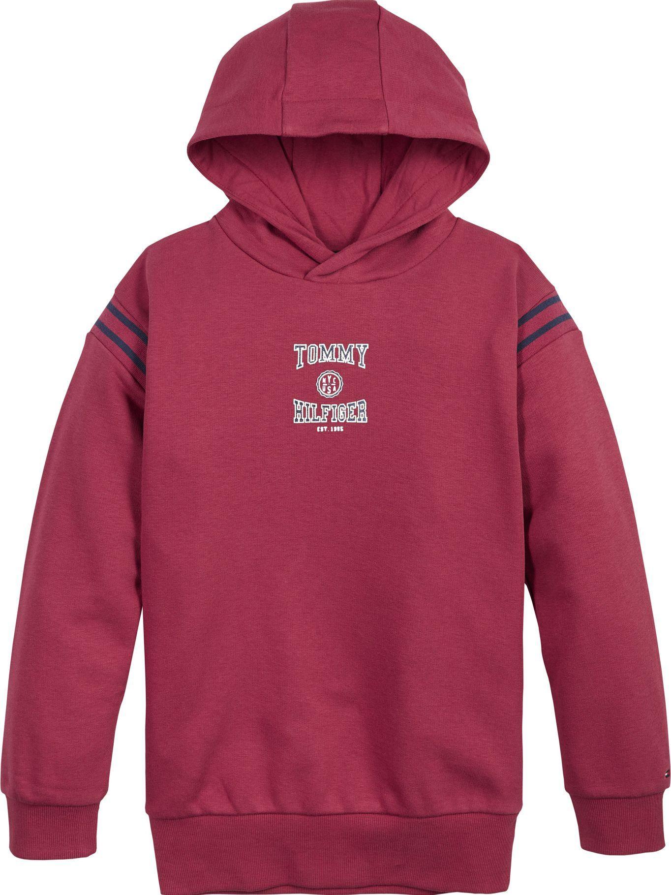 Polerón Universitario Burdeo Tommy Hilfiger MY2-0