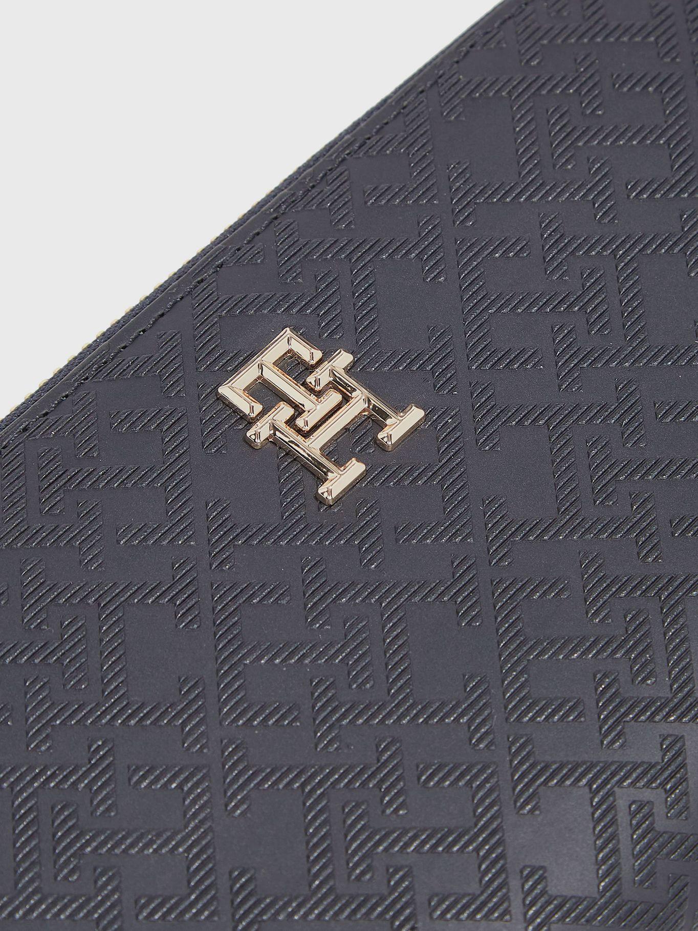 Billetera Monograma Azul Tommy Hilfiger-2