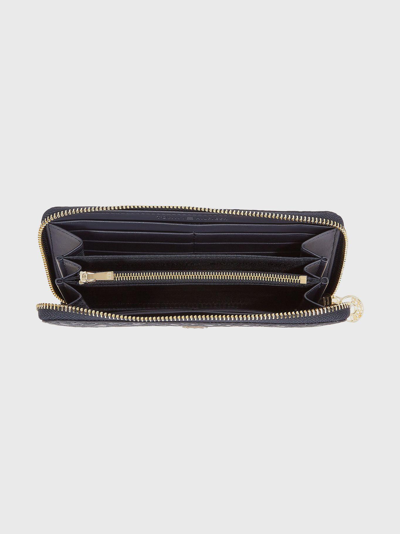 Billetera Monograma Azul Tommy Hilfiger-3