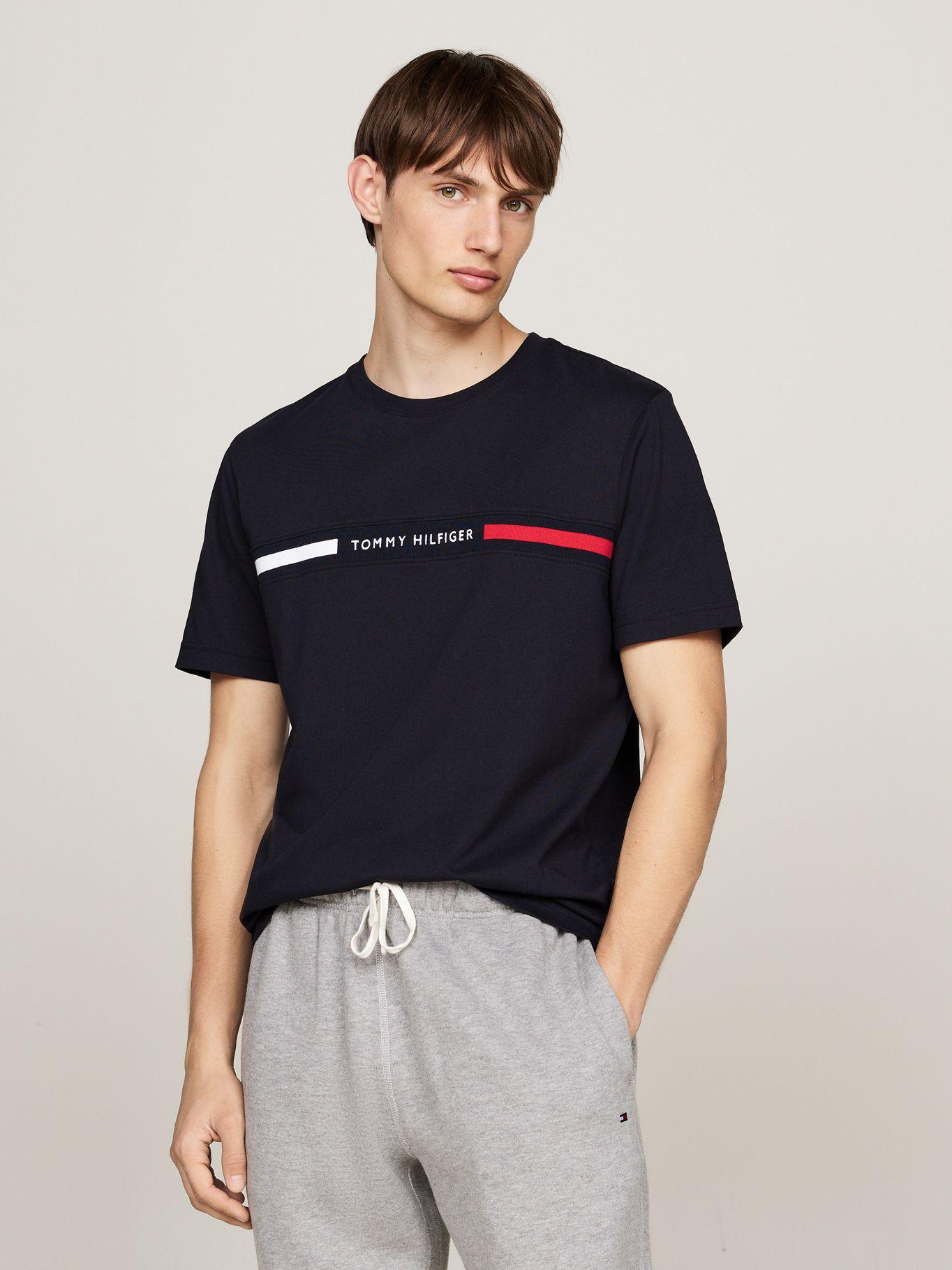 Polera Chest Insert Logo Azul Tommy Hilfiger-0