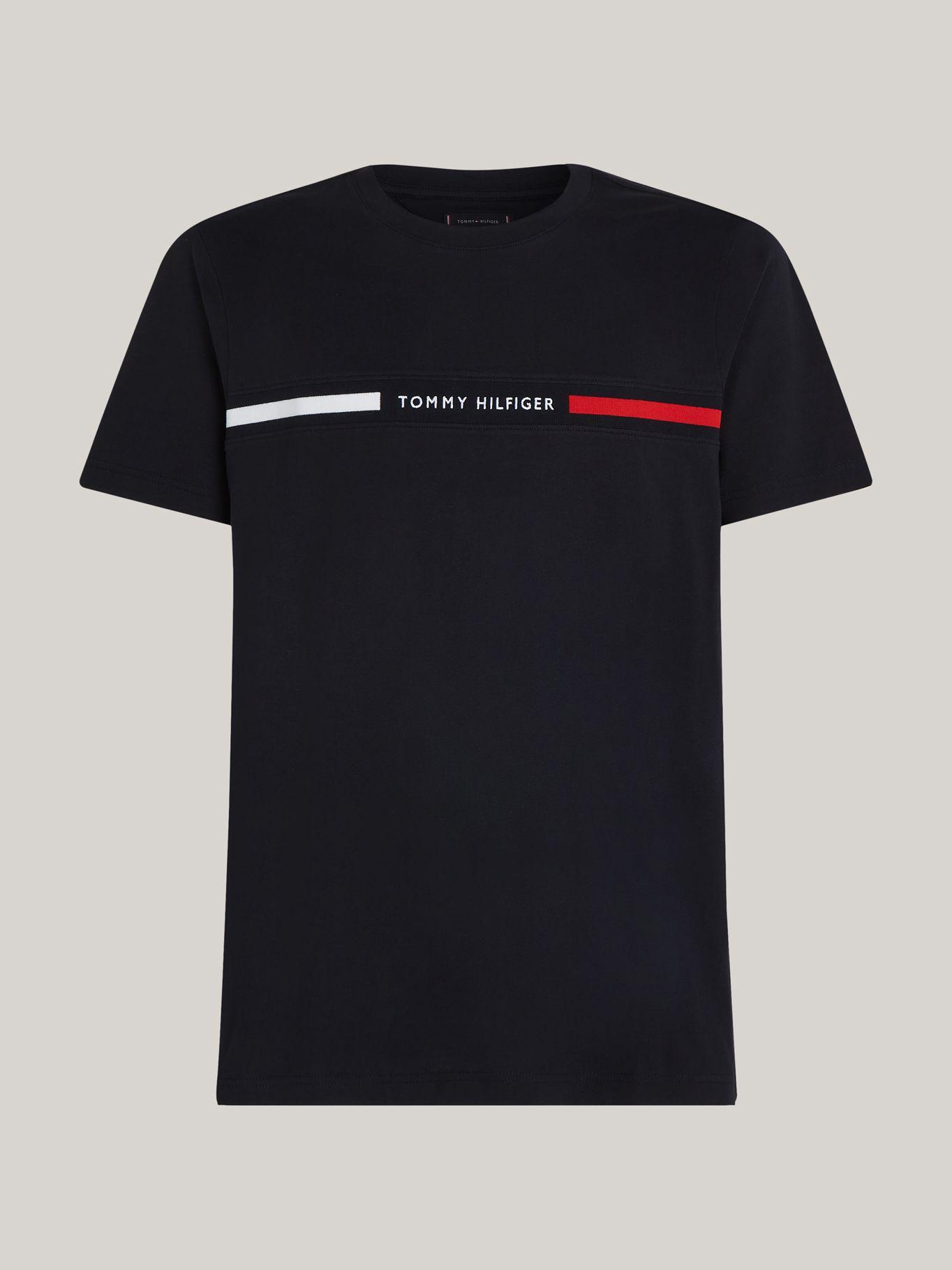 Polera Chest Insert Logo Azul Tommy Hilfiger-4