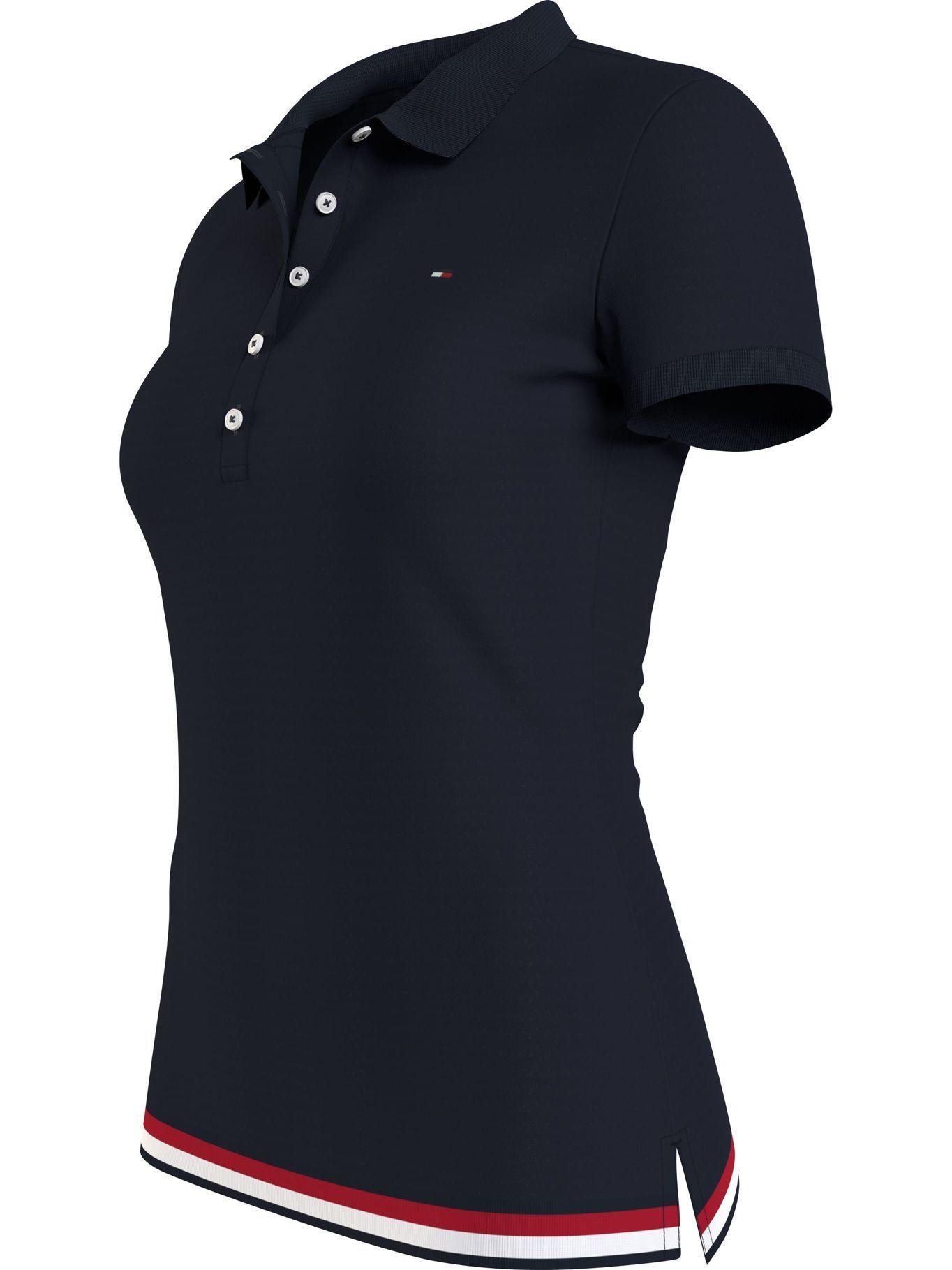 Polo Global Stripe Azul Tommy Hilfiger JN2-2