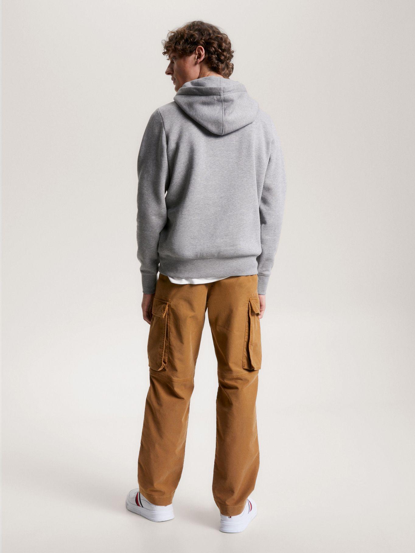 Polerón Hoodie Logo Estampado Gris Tommy Hilfiger-2