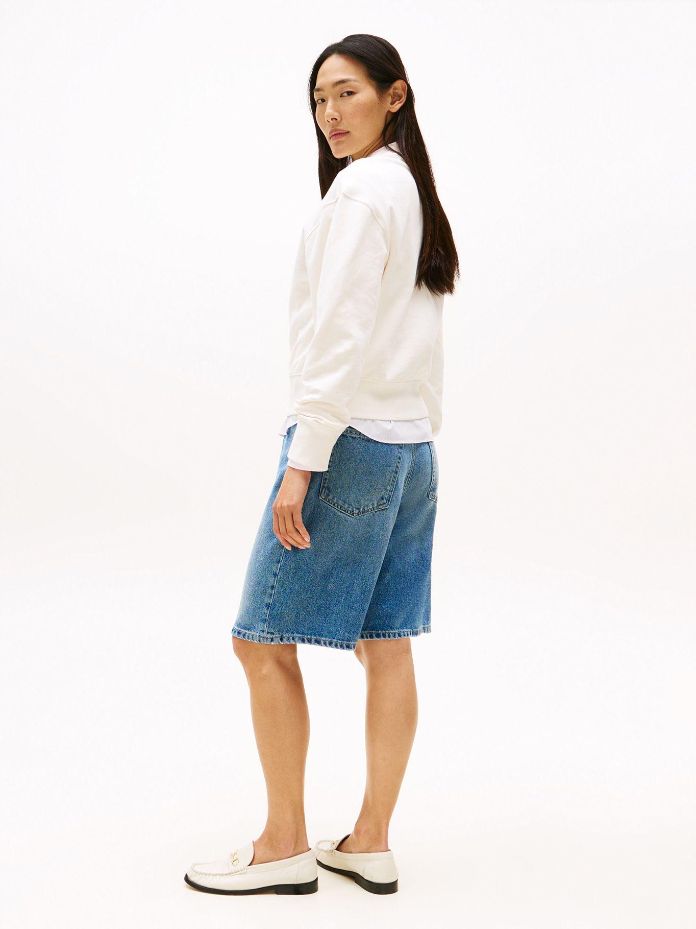 Polerón  Logo Scrip Bordado Blanco YA8 Tommy Hilfiger-2