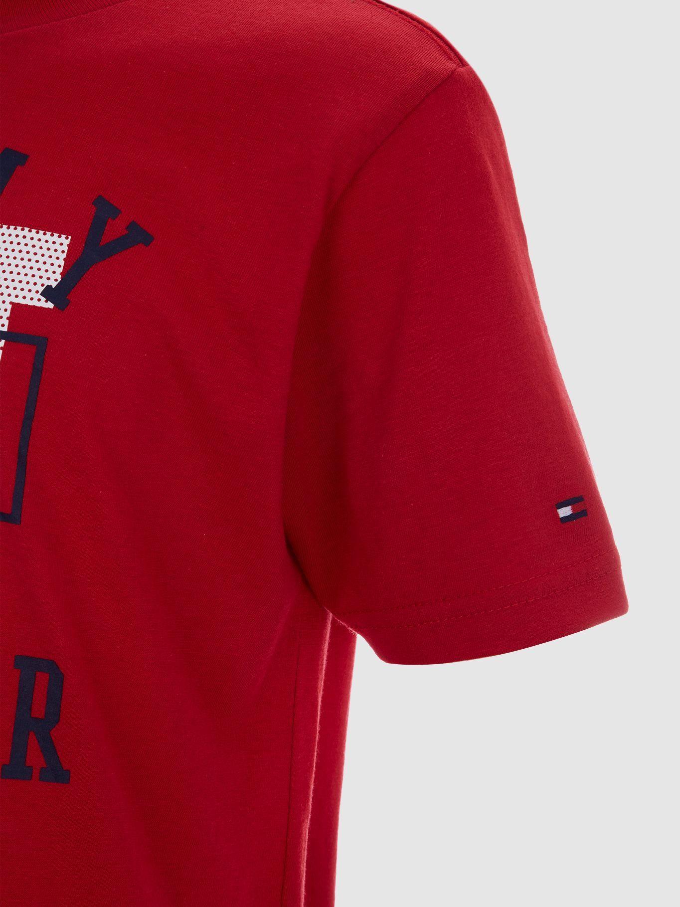 Polera Hilly Graphic Logo Rojo Tommy Hilfiger-2